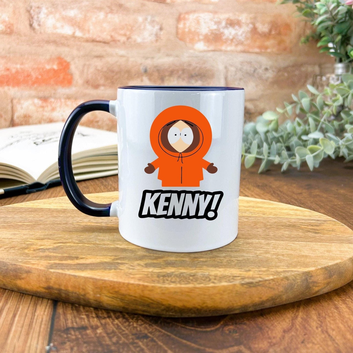 Kenny South Park Character Personalised Ceramic Gift Mug