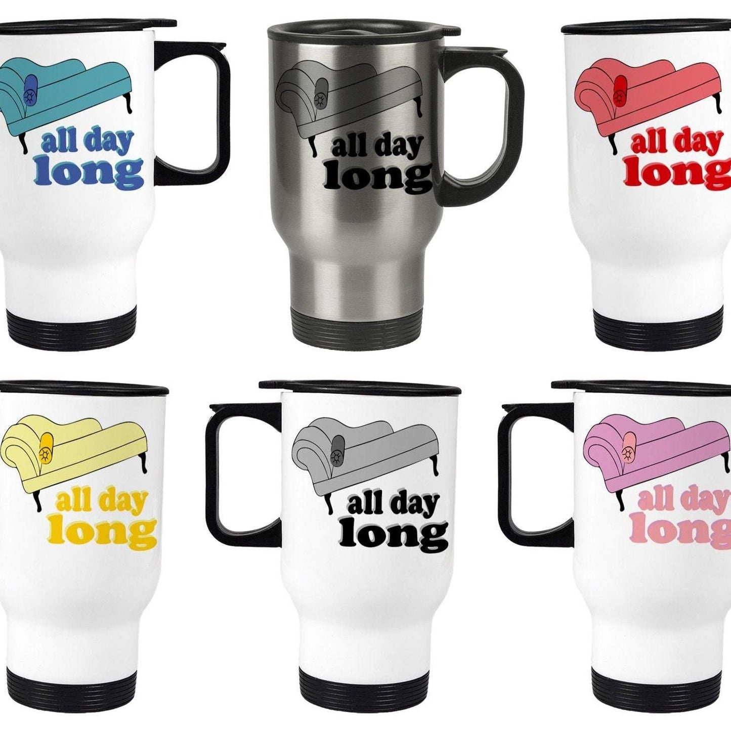 Wet Leg Chaise Lounge Music Travel Mug Personalised