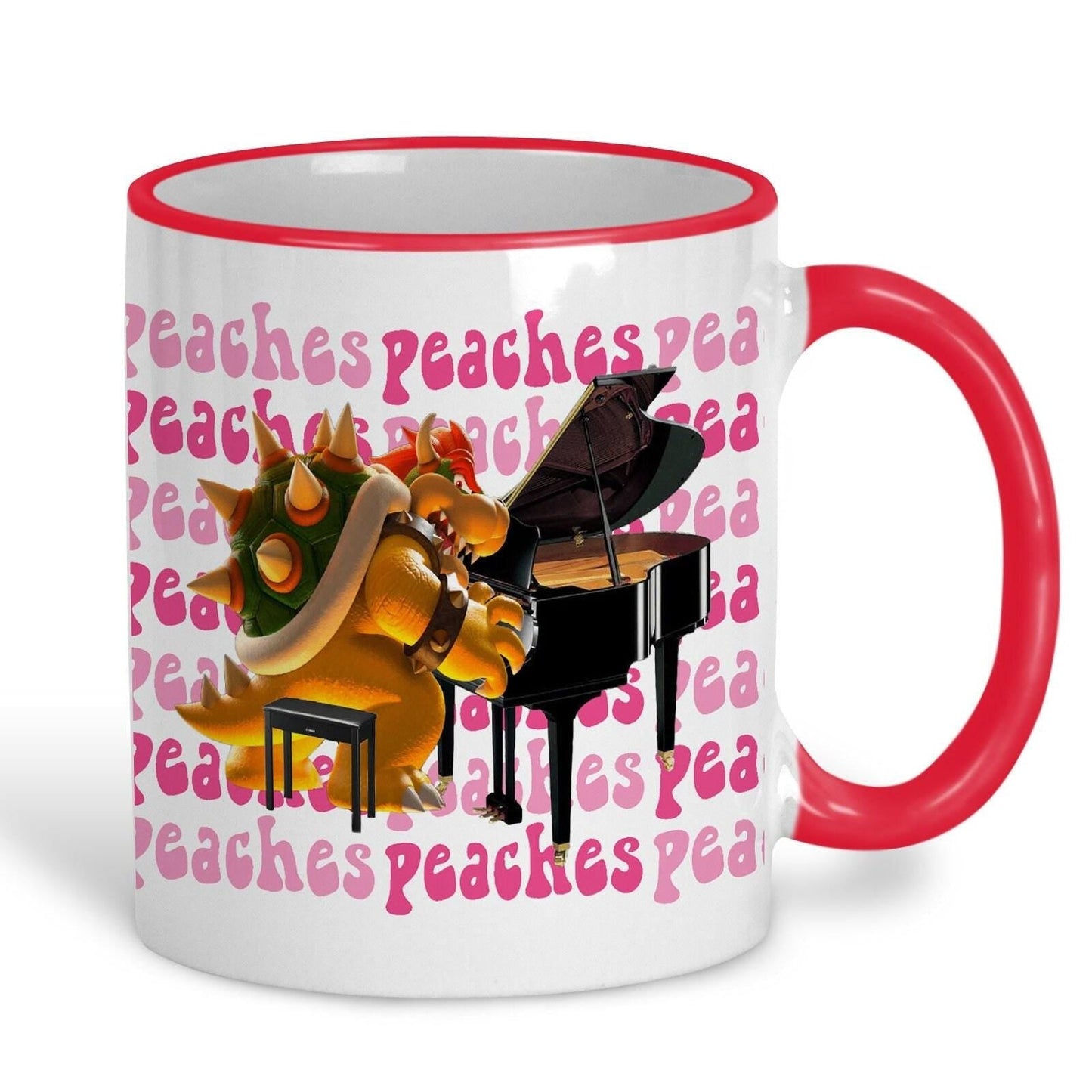 Bowser Peaches Song Mug Super Mario Bros Movie