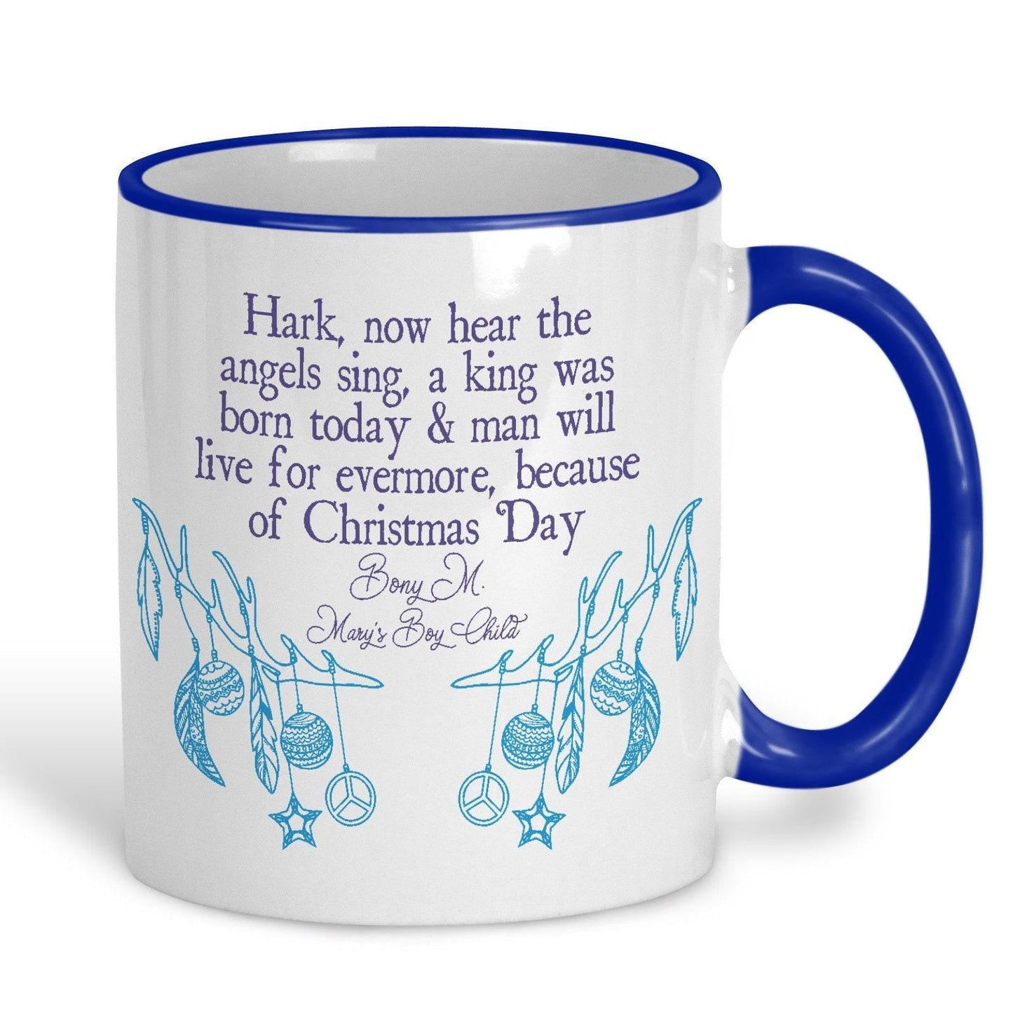 Mary's Boy Child Bony M Christmas Song Lyrics Mug