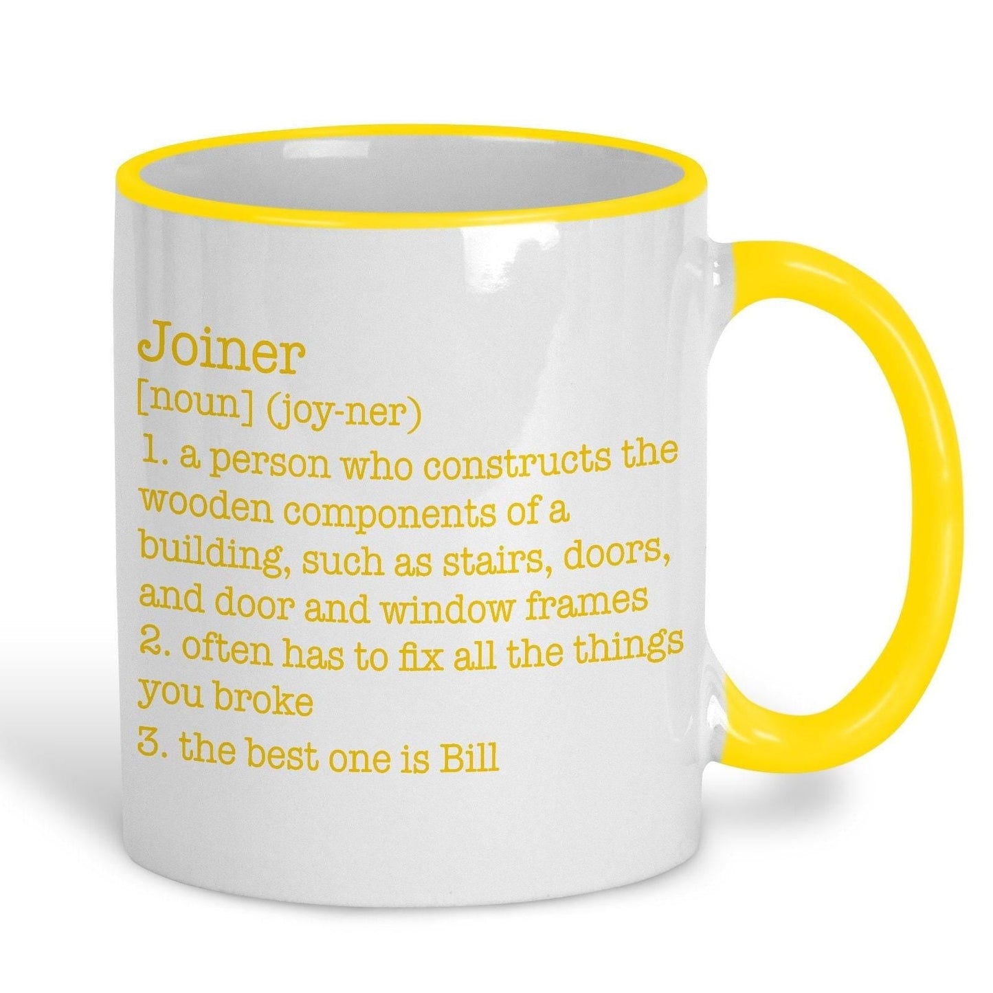 Joiner Definition Personalised Ceramic Mug