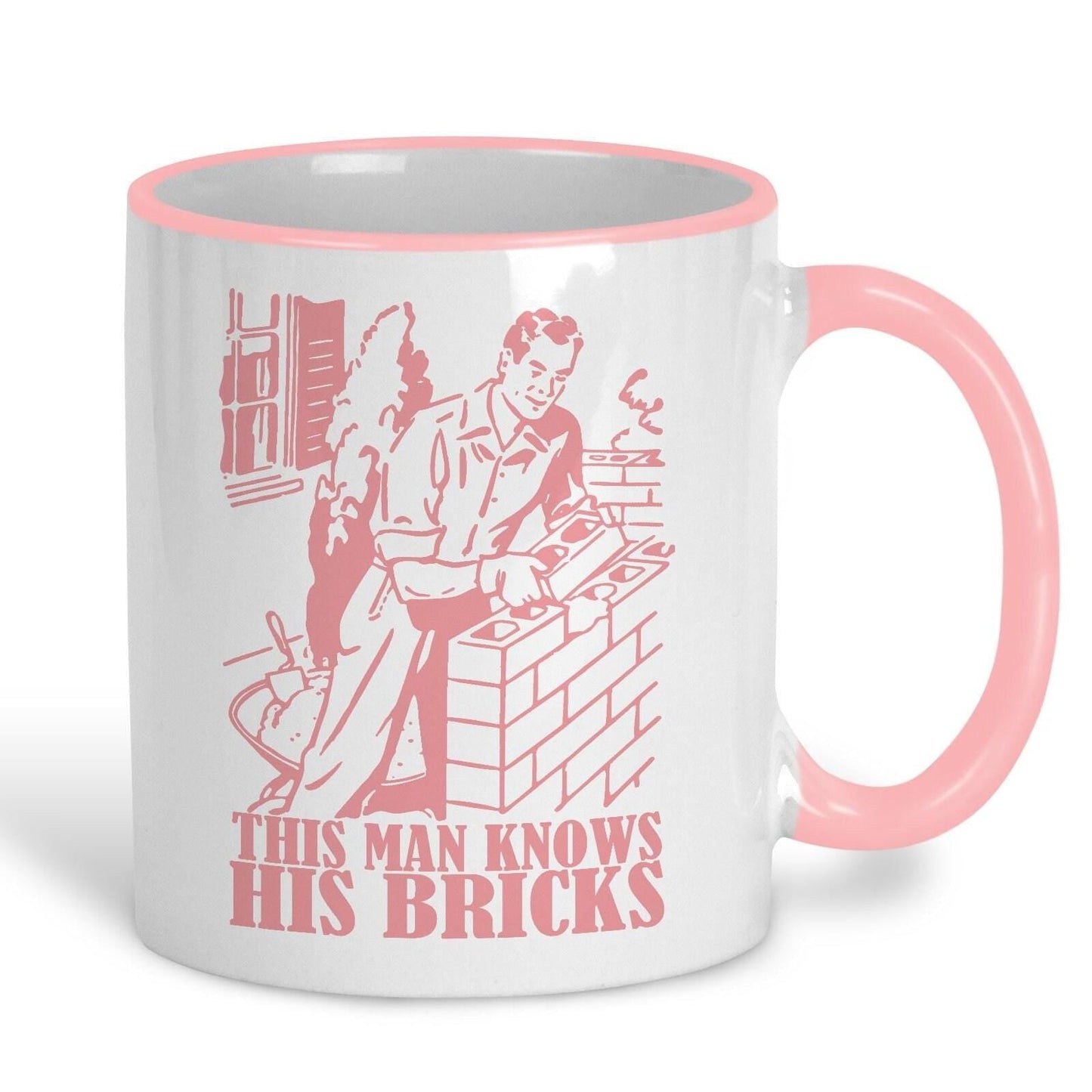 This Man Knows His Bricks Bricklayer Personalised Mug