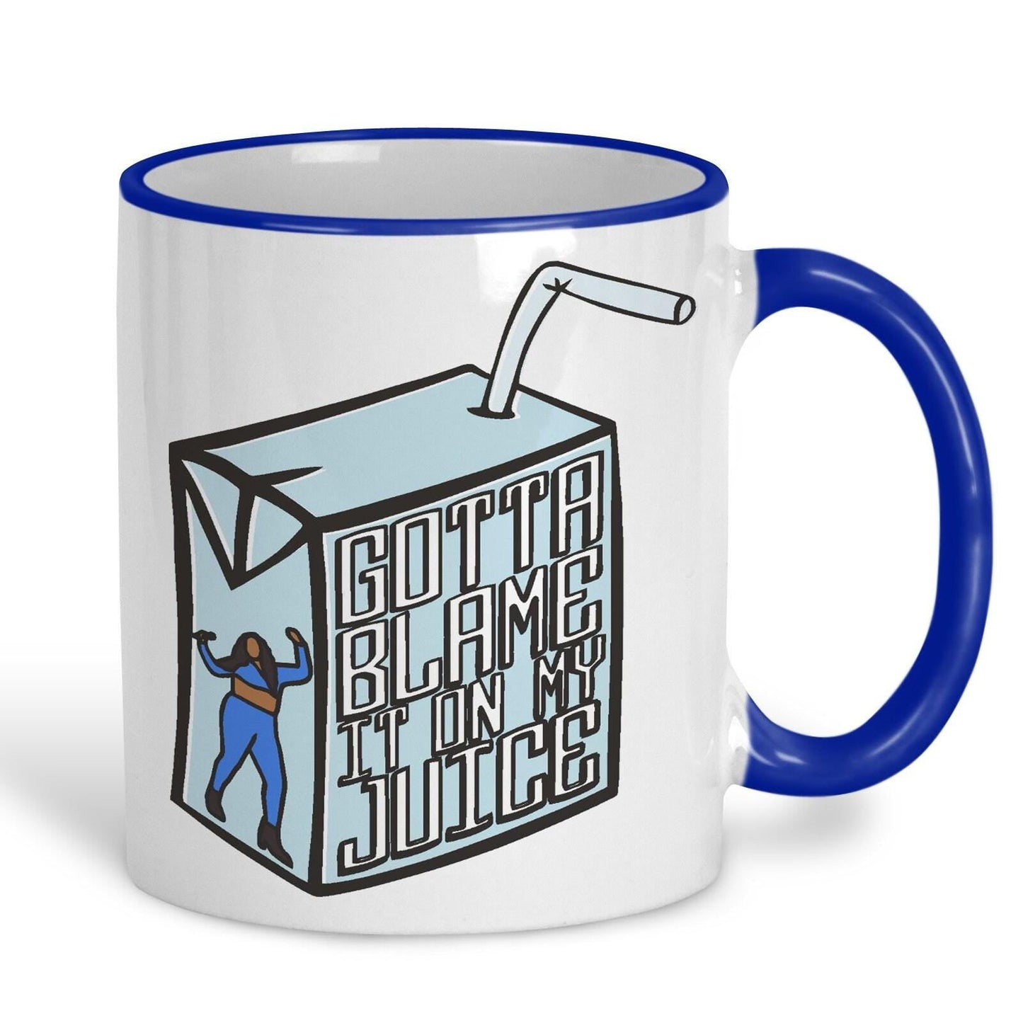 Lizzo Juice Ceramic Mug Song Lyrics Blame It On My Juice
