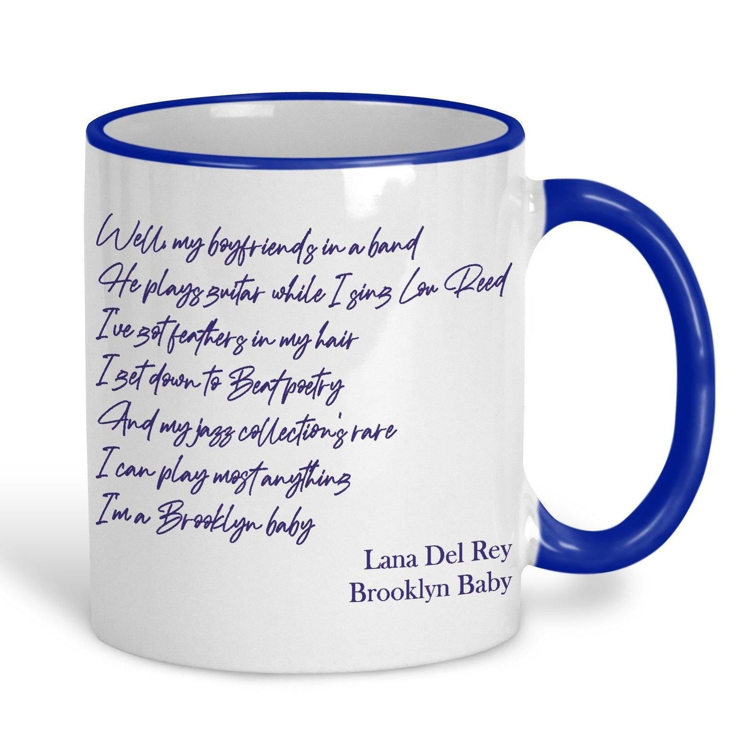Lana Del Rey Brooklyn Baby Ceramic Mug