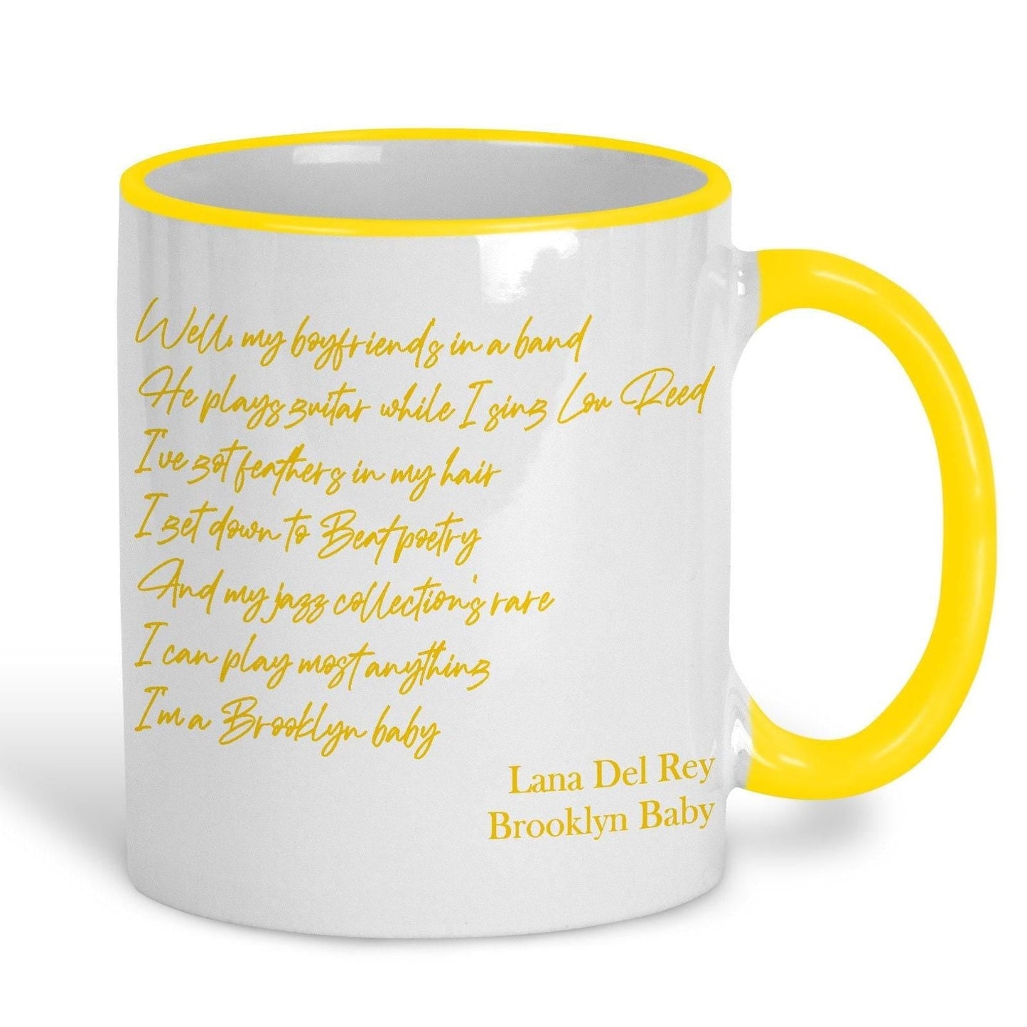 Lana Del Rey Brooklyn Baby Ceramic Mug