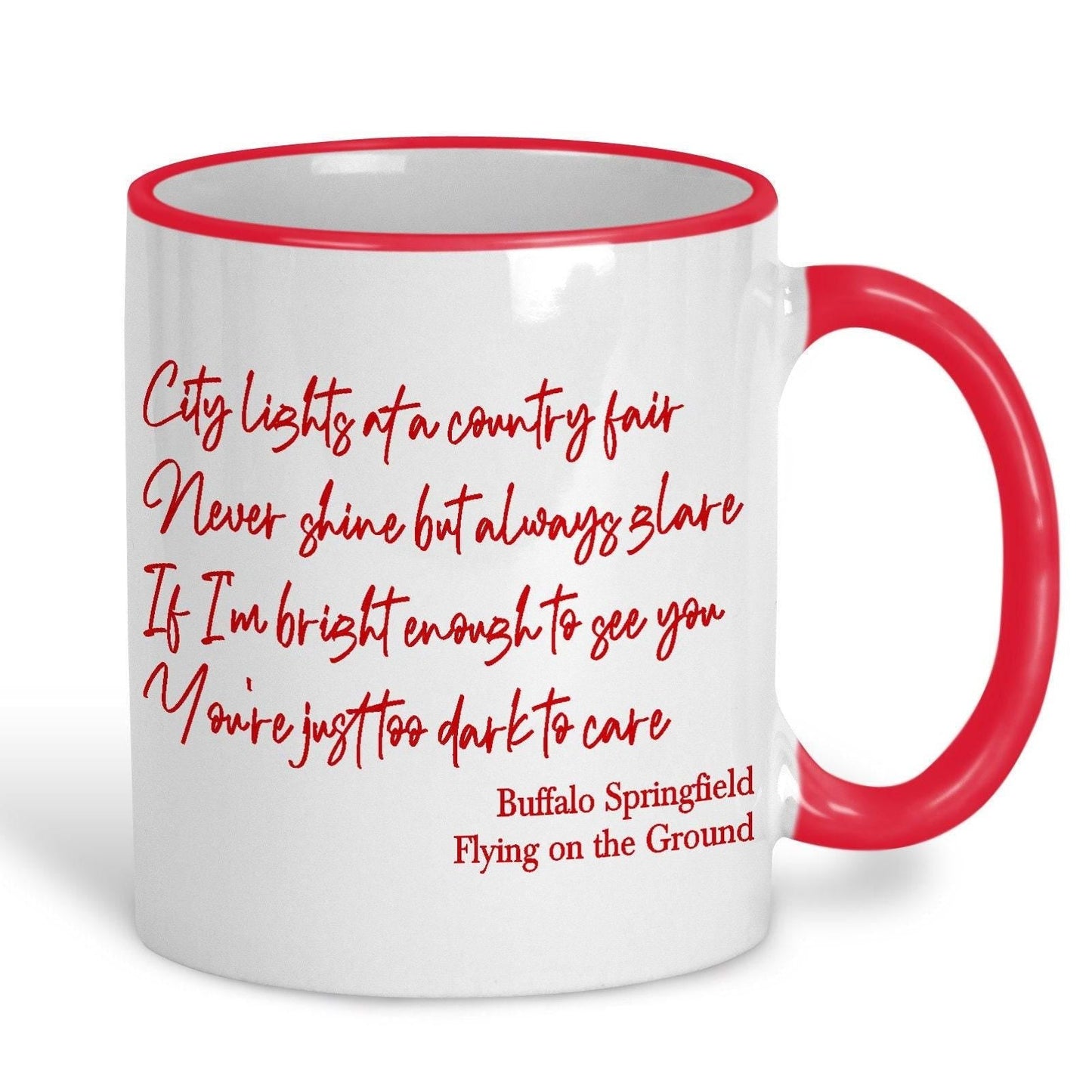 Buffalo Springfield On The Way Home 60s Mug