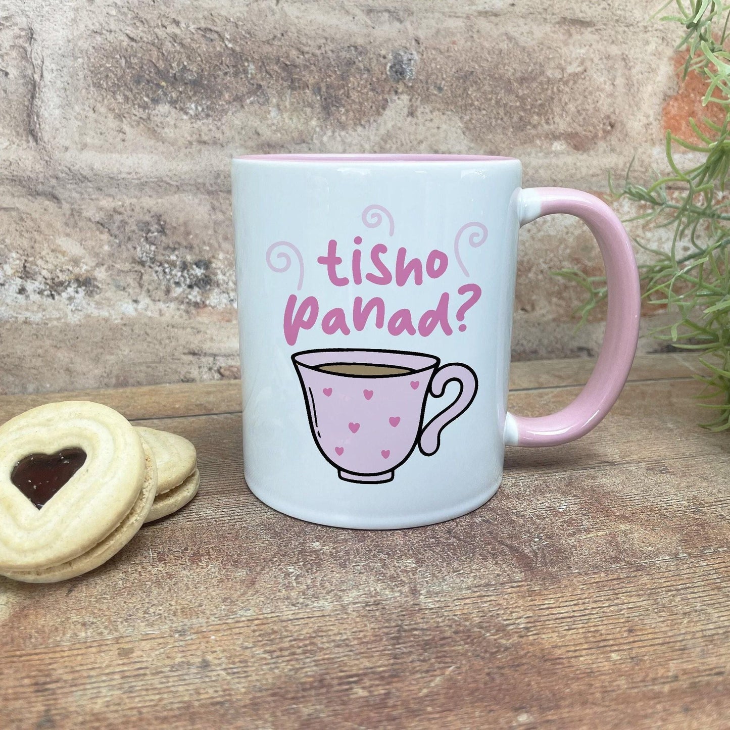 Tisho Panad? Do You Want A Cuppa? - Welsh Language Dialect - Personalised Ceramic Mug