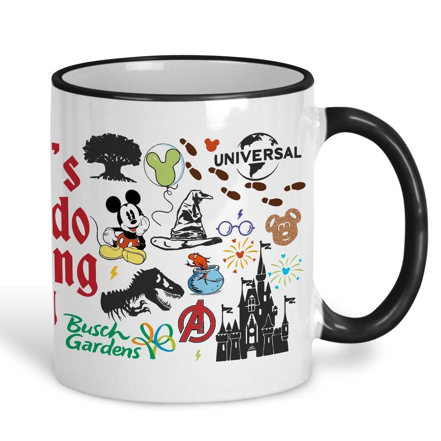 Orlando Planning Mug Personalised Holiday Ceramic Mug