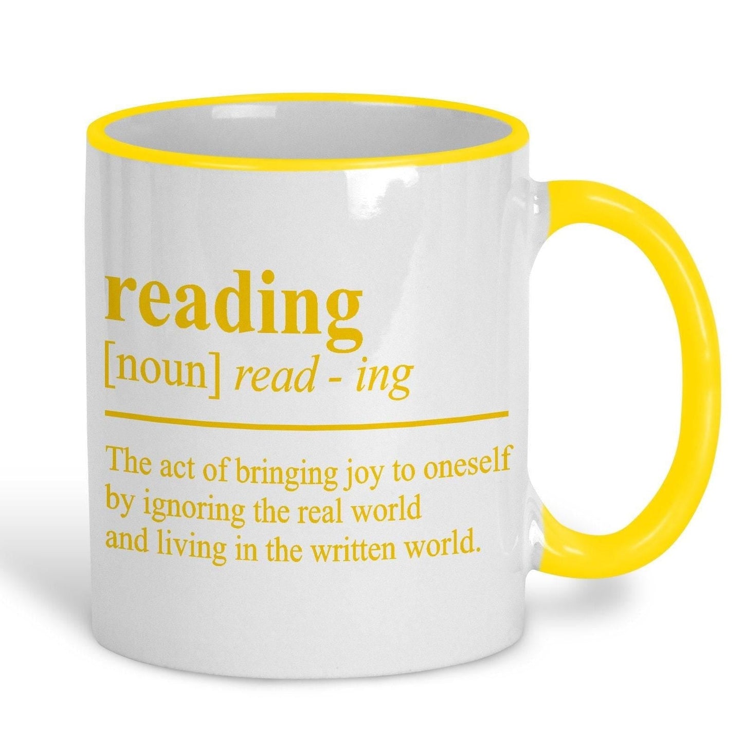 Reading Definition Personalised Reader's Ceramic Mug