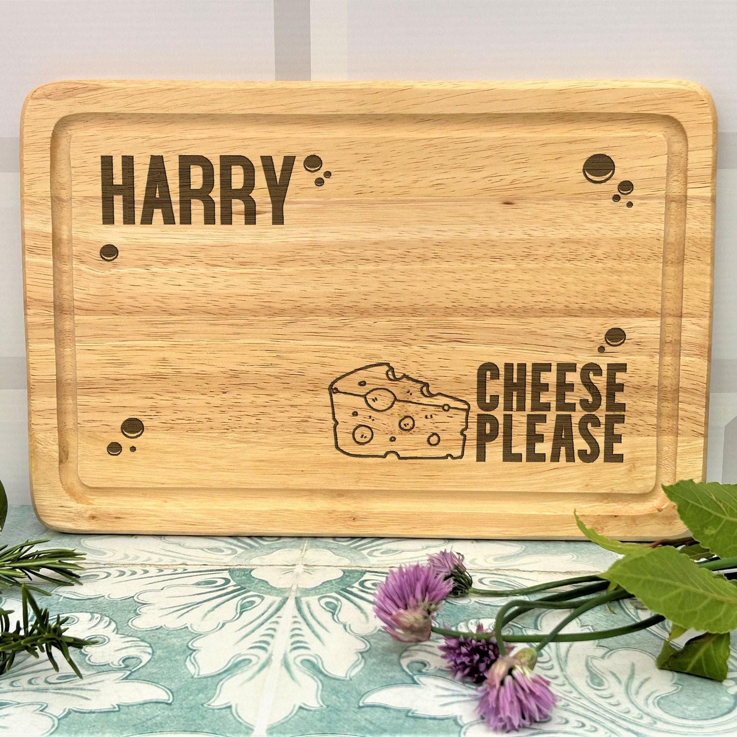 Cheese Please Charcuterie Board - Personalised Gift