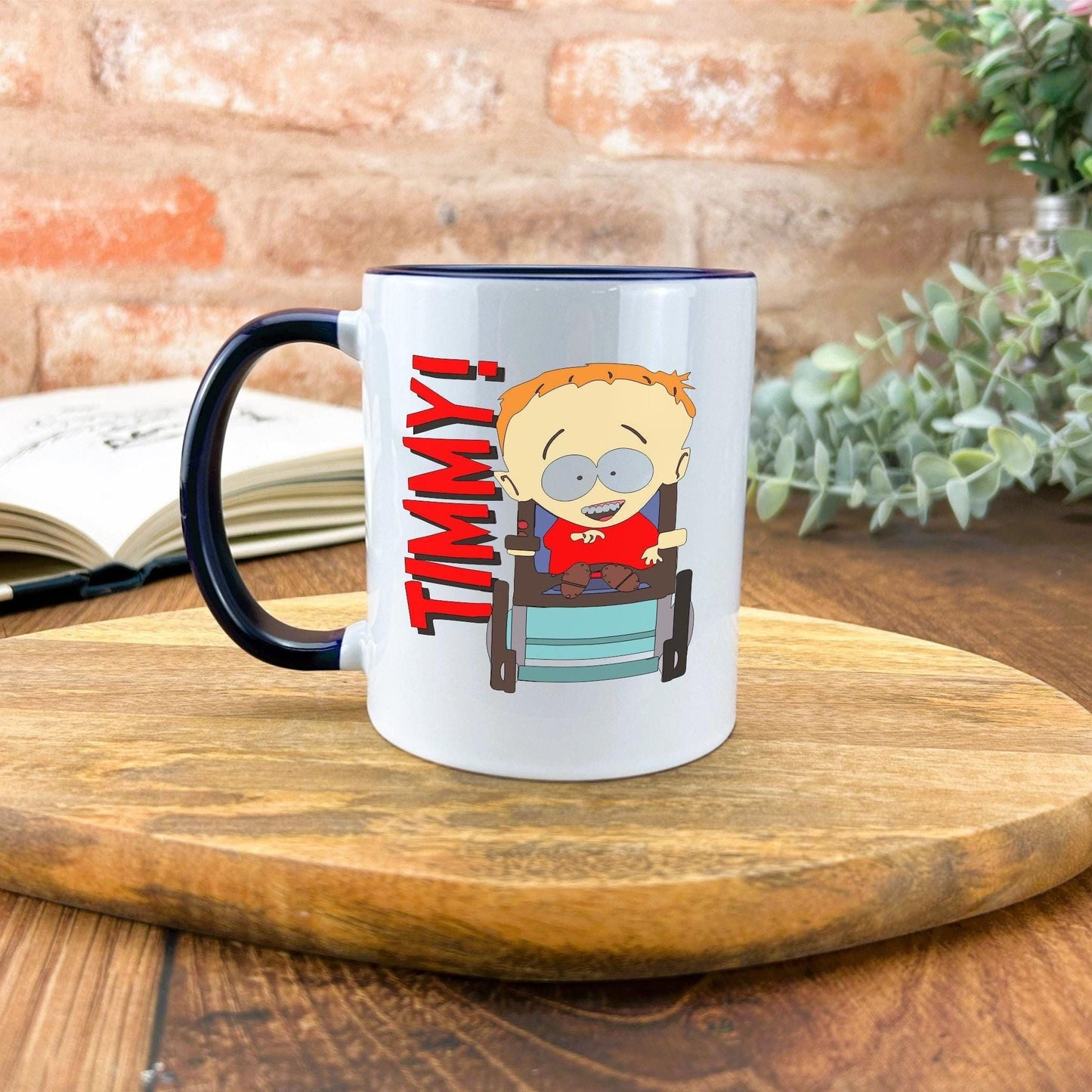 Timmy South Park Character Personalised Ceramic Gift Mug