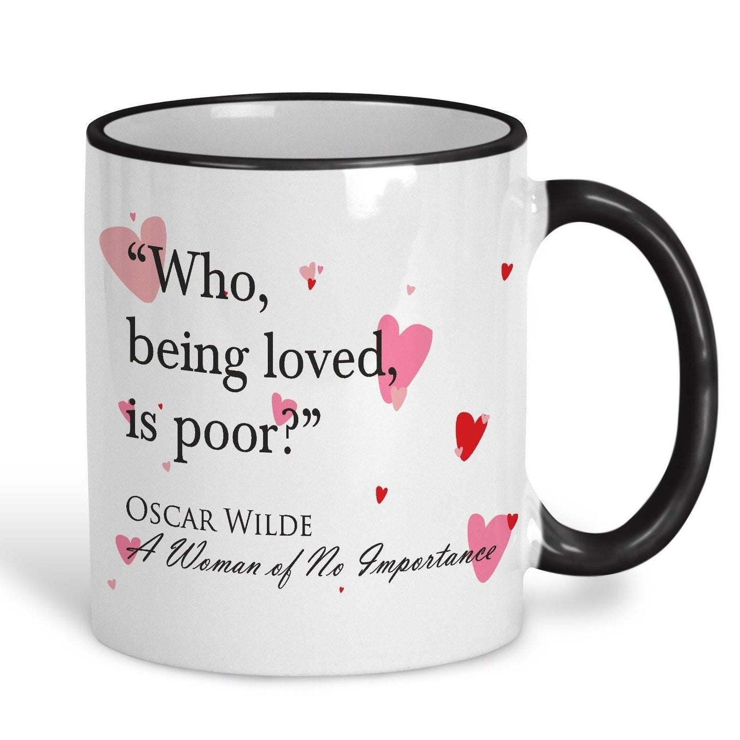 A Woman of No Importance Oscar Wilde Love Book Quote Valentine's Day Mug