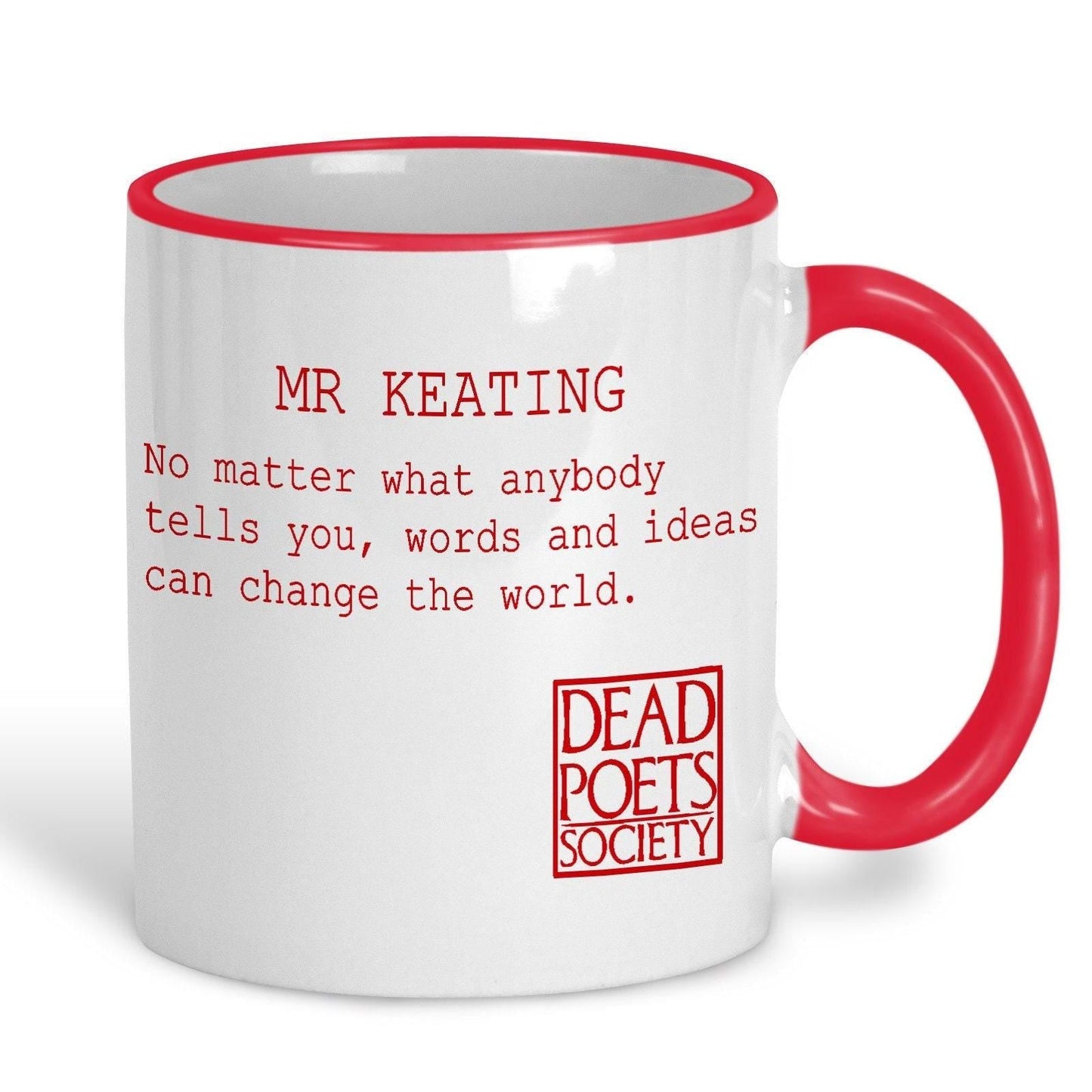 Dead Poets Society "Change the World" Mug