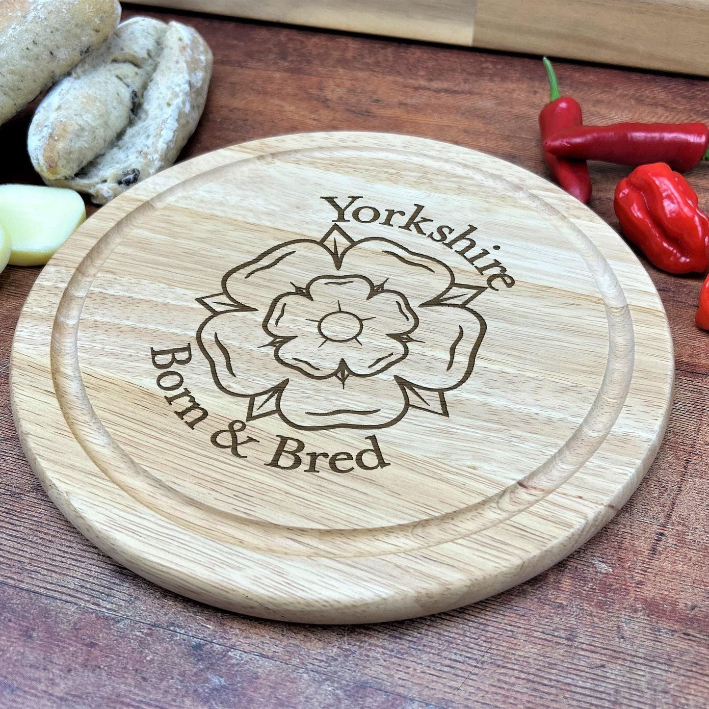 Yorkshire Born and Bred - Chopping Board
