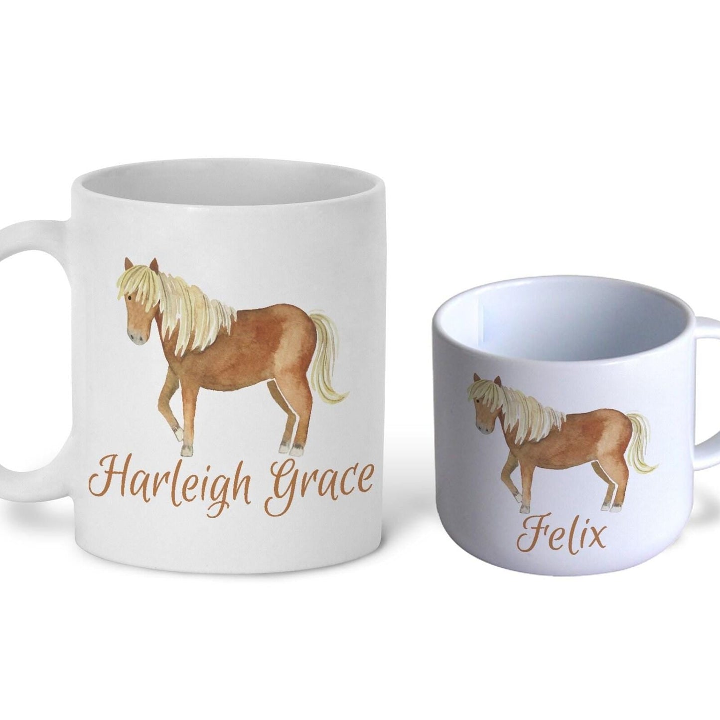 Horse Shetland Pony Horseriding Children's Personalised Mug Unbreakable Kids Toddler