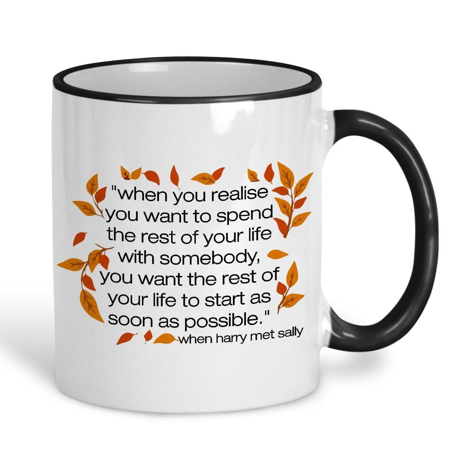 When Harry Met Sally Love Valentine's Day Girlfriend Boyfriend Mug
