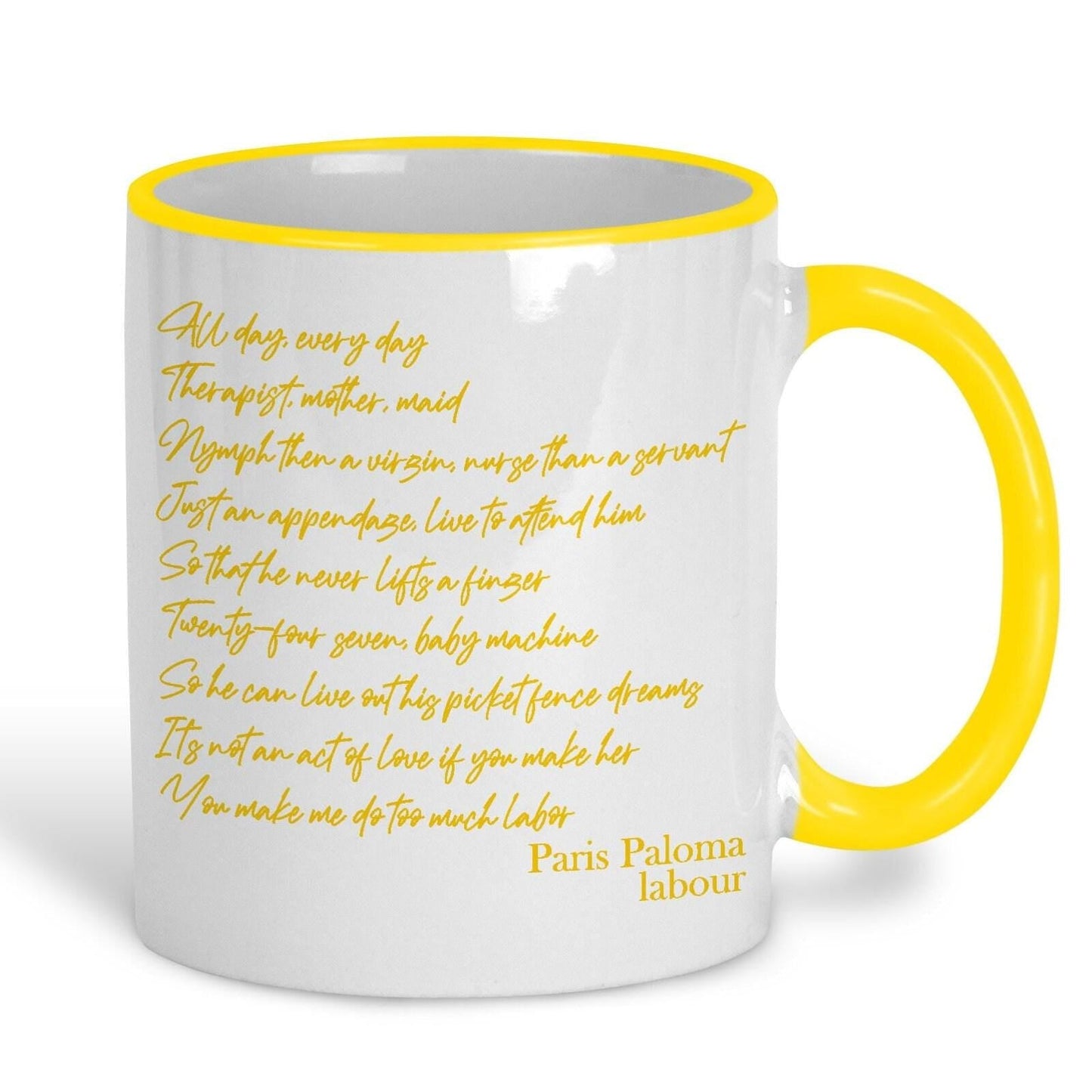 Paris Paloma Labour Ceramic Mug