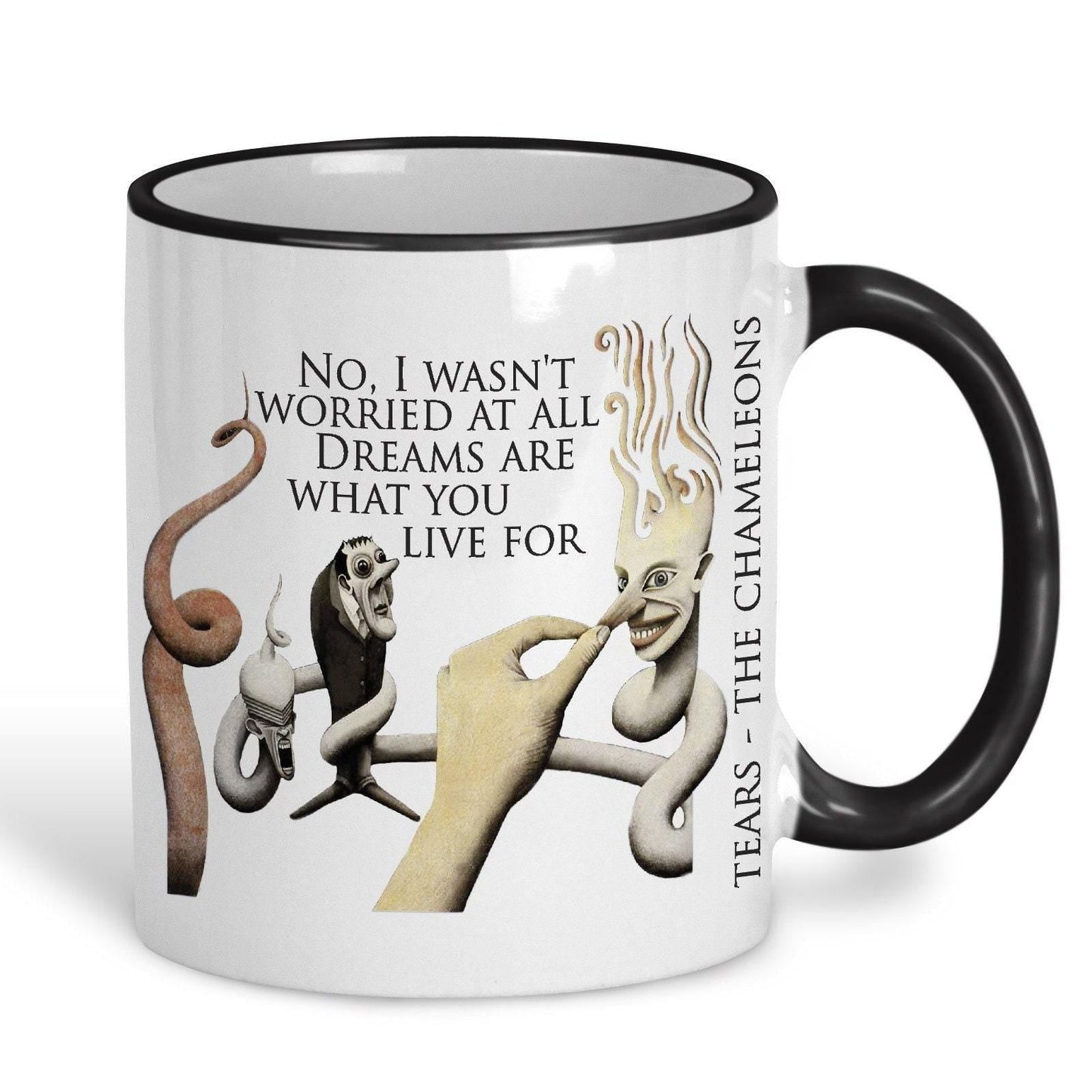 The Chameleons Tears Manchester Band Personalised Ceramic Mug