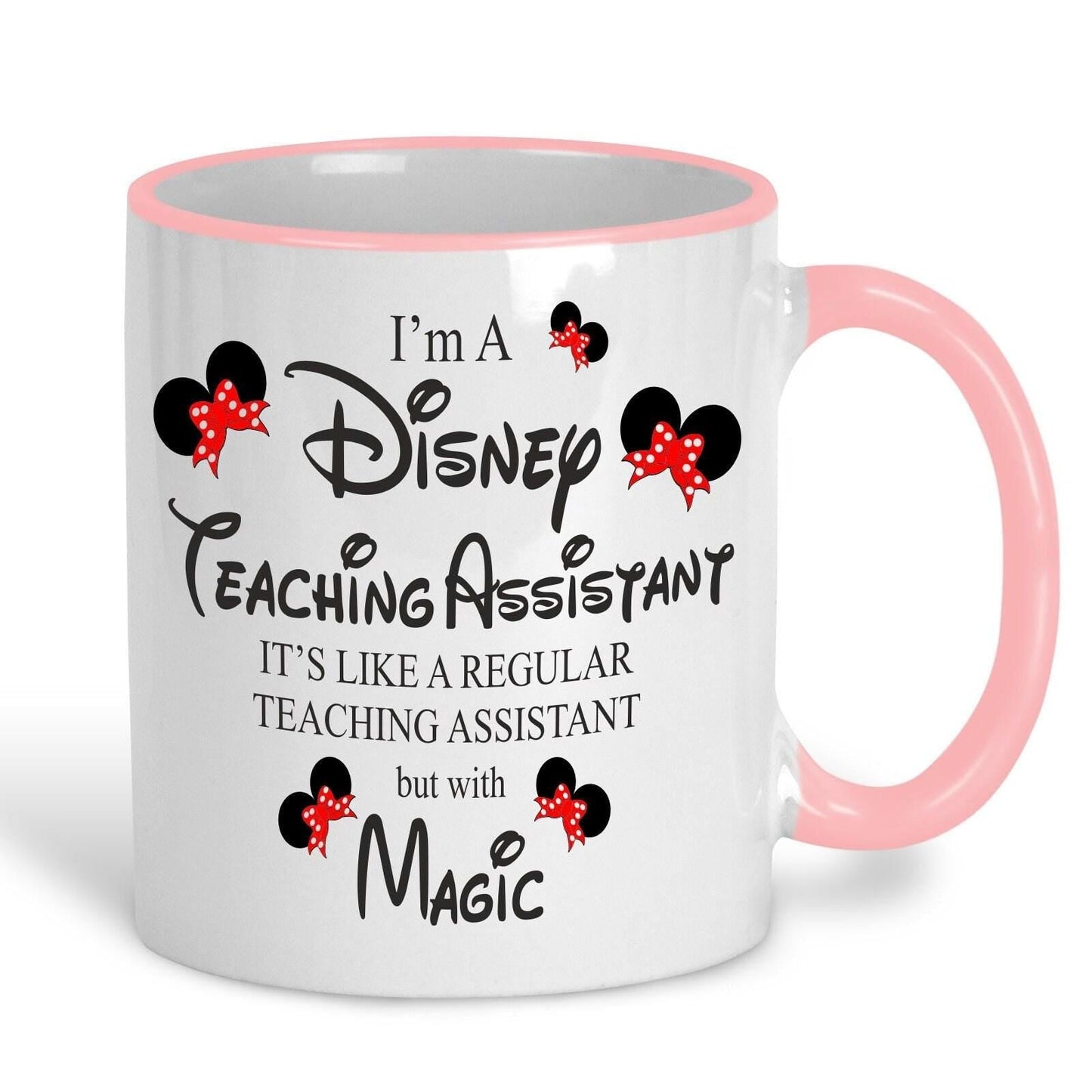 Disney TA Teaching Assistant With Magic Mug Personalised