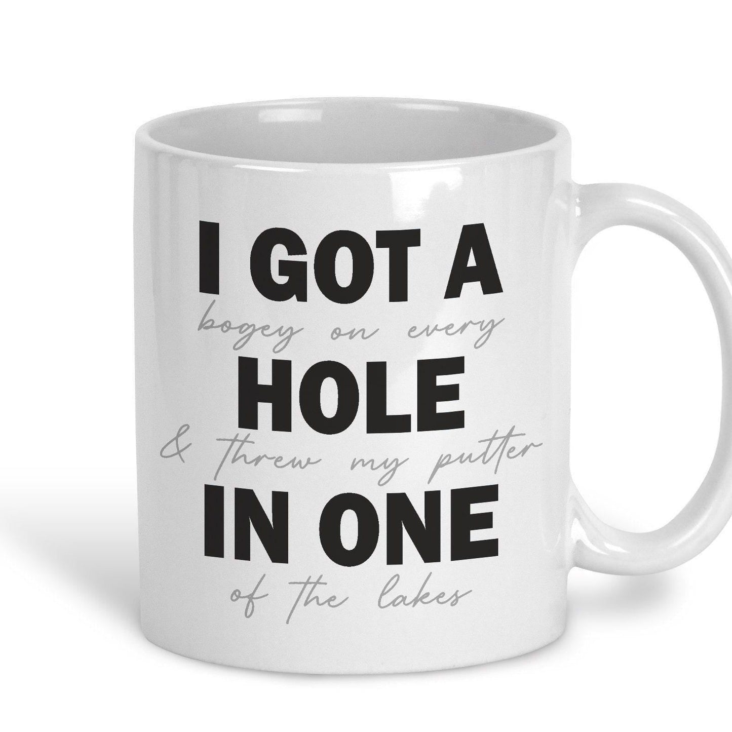 I Got A Hole In One Golf Personalised Sport Mug