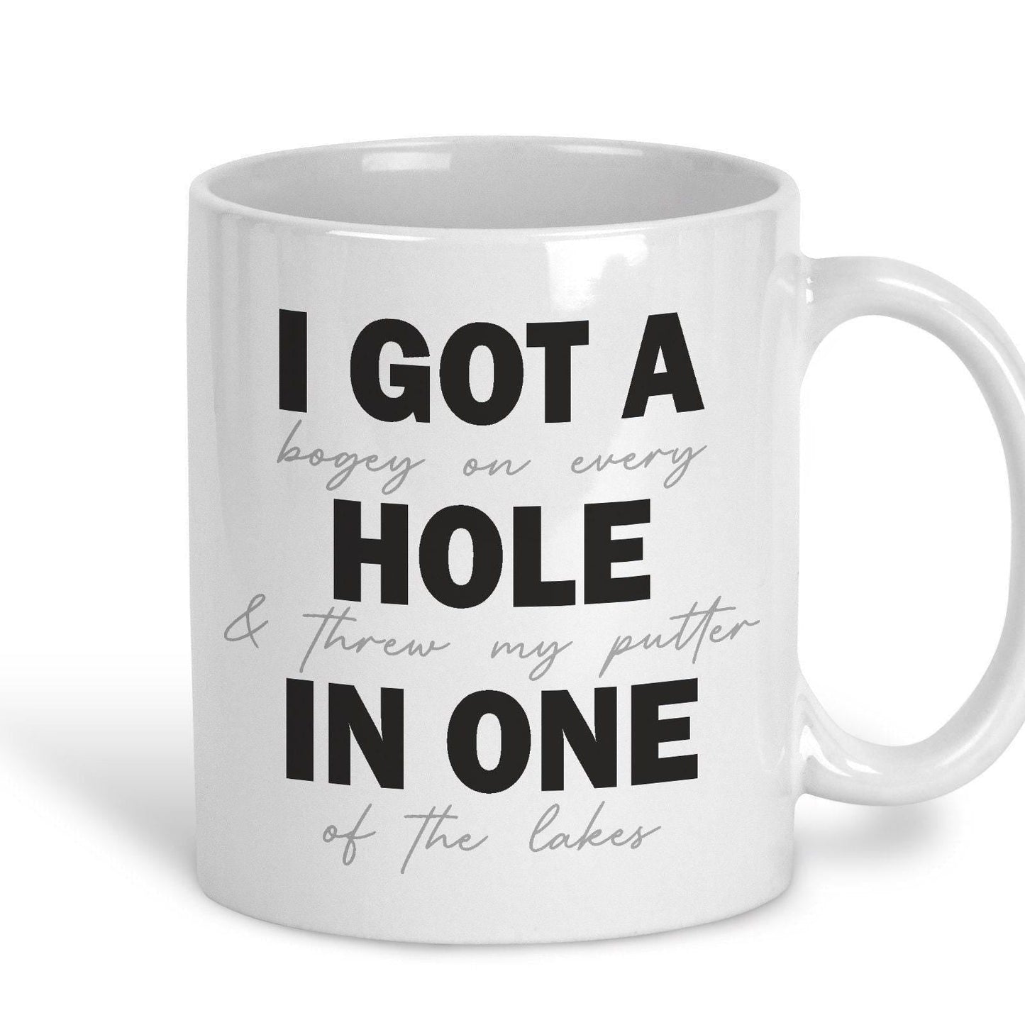 I Got A Hole In One Golf Personalised Sport Mug