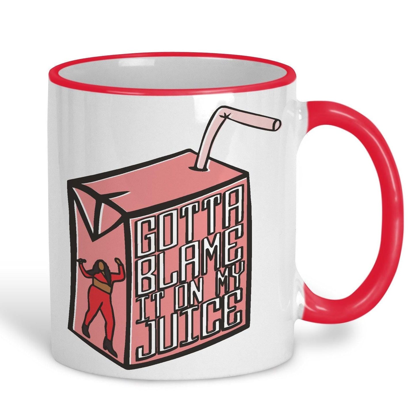 Lizzo Juice Ceramic Mug Song Lyrics Blame It On My Juice