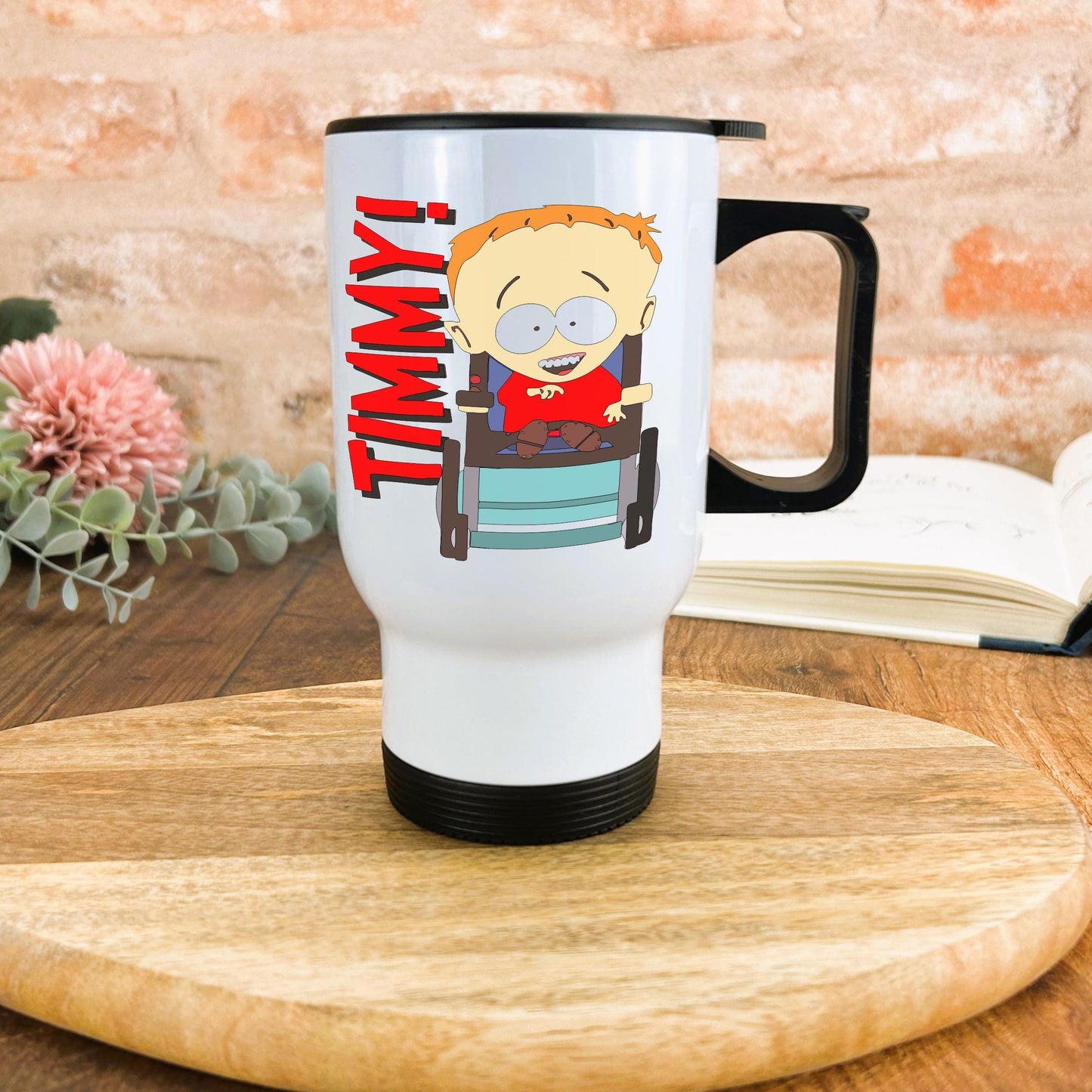 Timmy South Park Character Personalised Travel Mug Gift