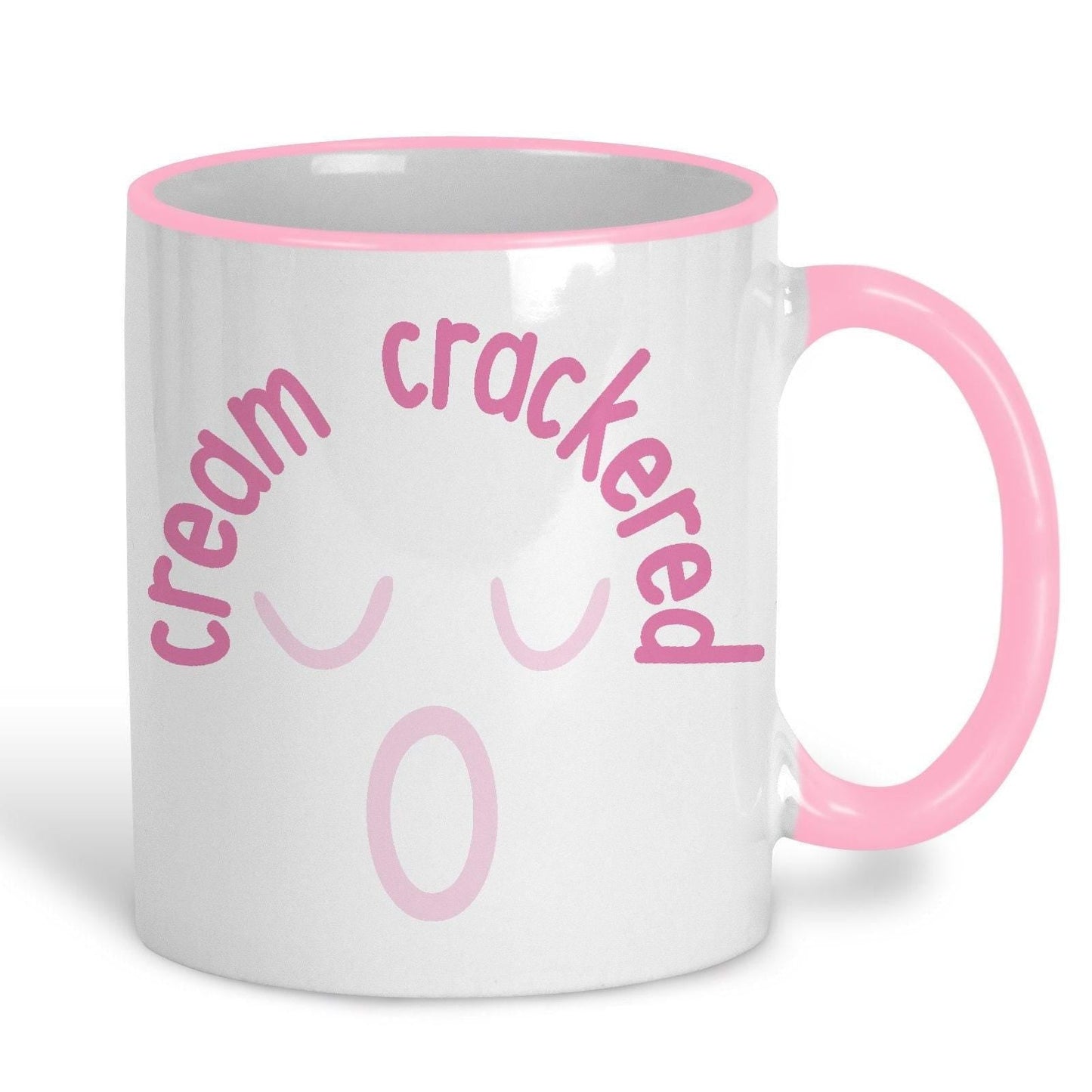 Cream Crackered - Cockney Rhyming Slang Dialect - Personalised Ceramic Mug
