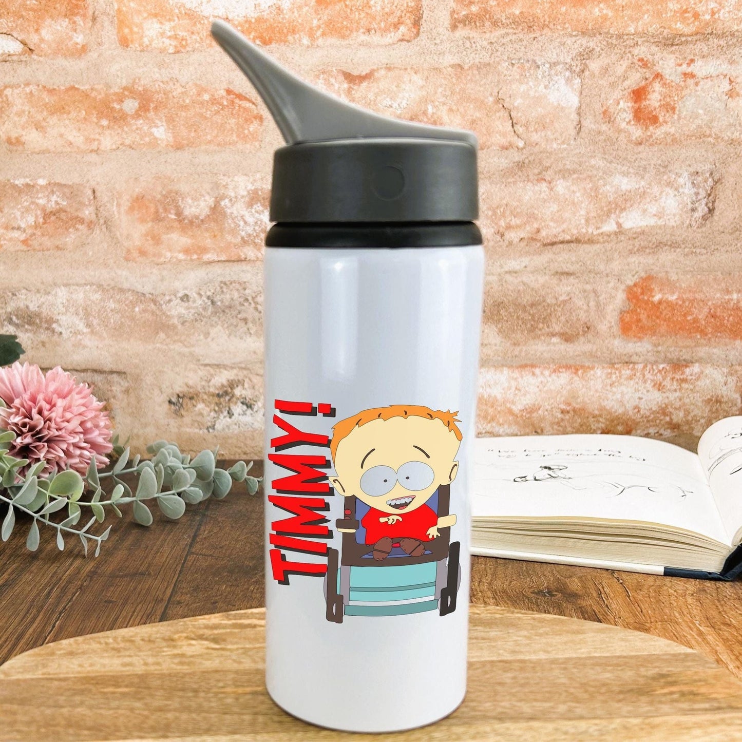 Timmy South Park Character Personalised Water Bottle