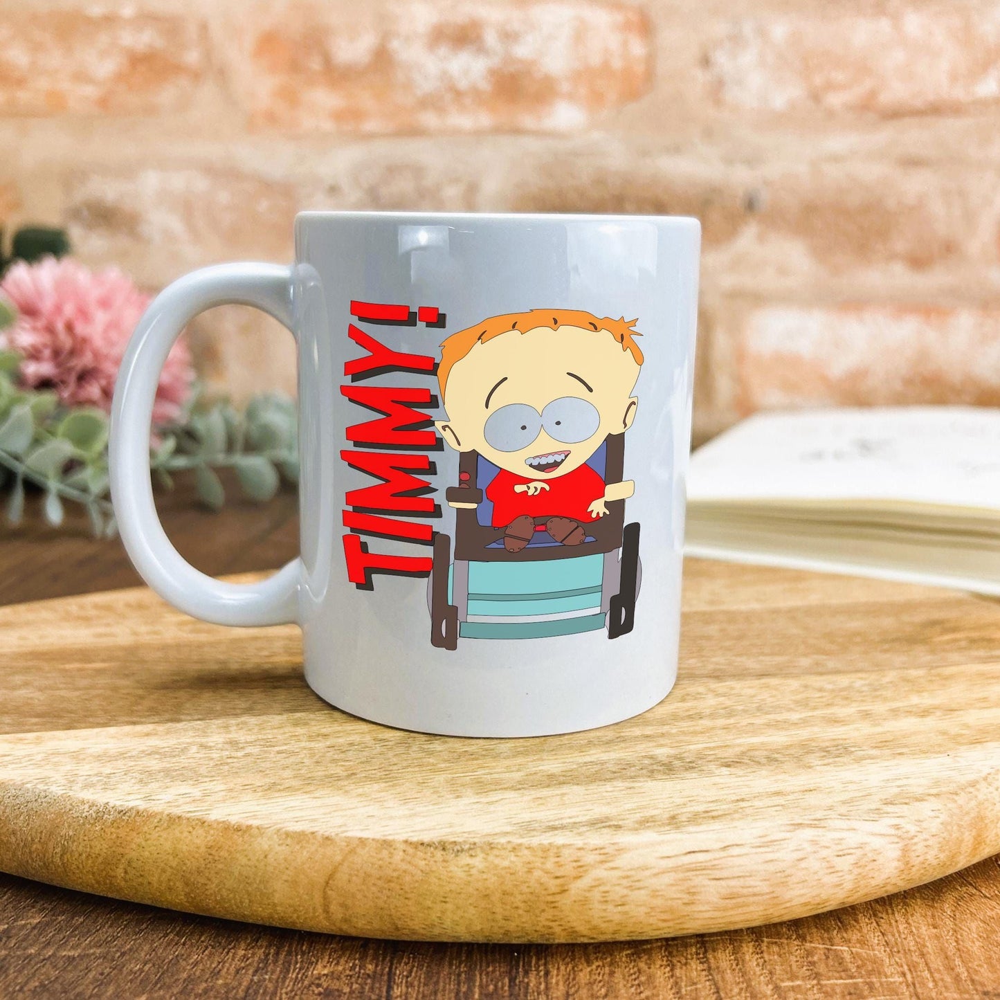 Timmy South Park Character Personalised Ceramic Gift Mug