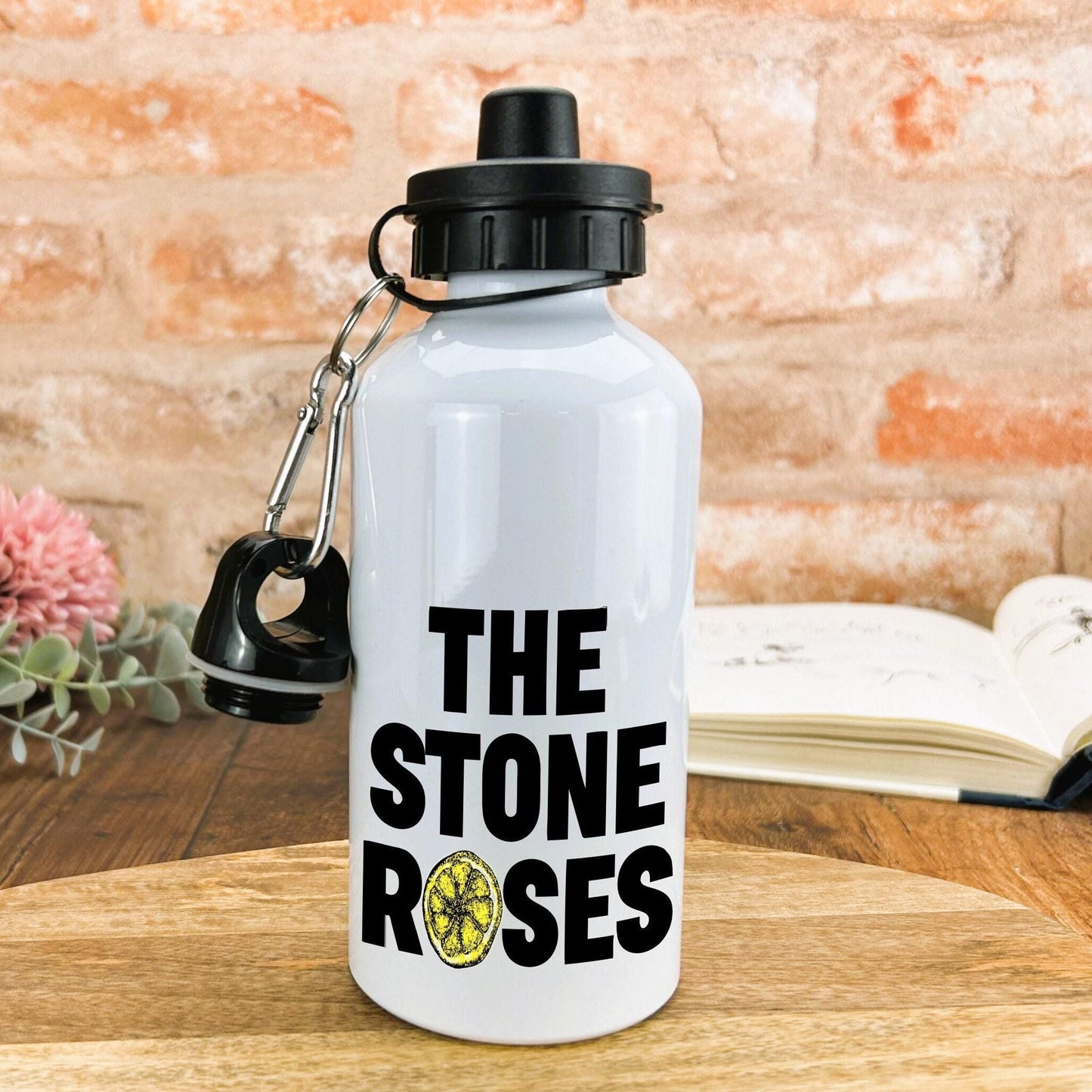 The Stone Roses Logo - Personalised Water Bottle