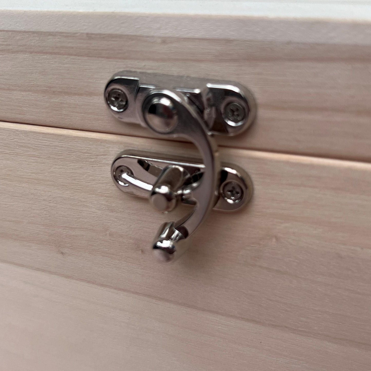 Christening / New Baby Luxury Wooden Memory Box Gift