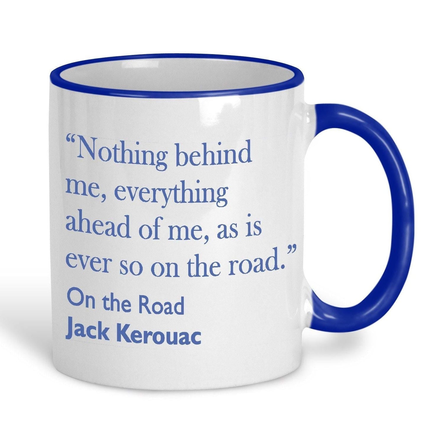 Jack Kerouac On the Road Literary Quote Mug