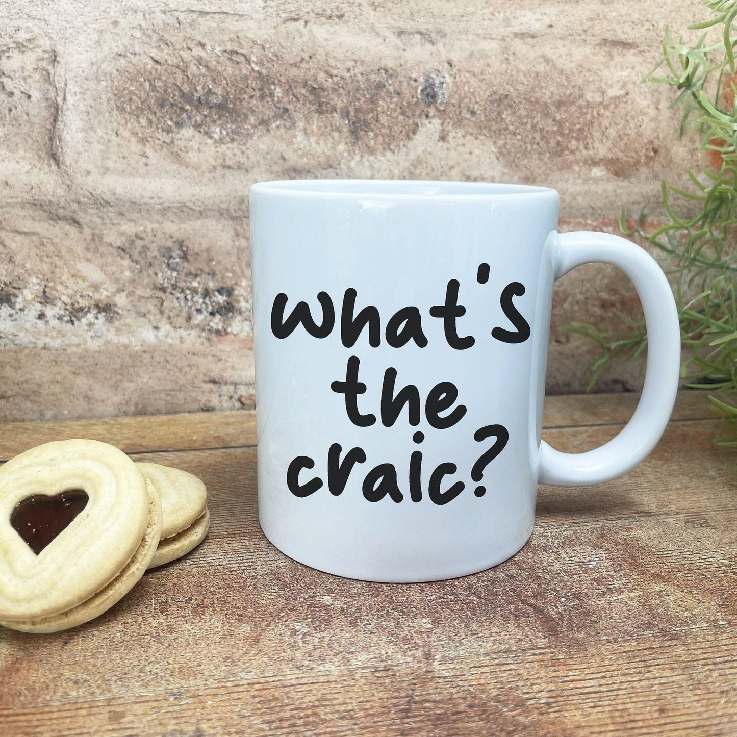 What's The Craic? - Northern Ireland Dialect - Personalised Ceramic Mug