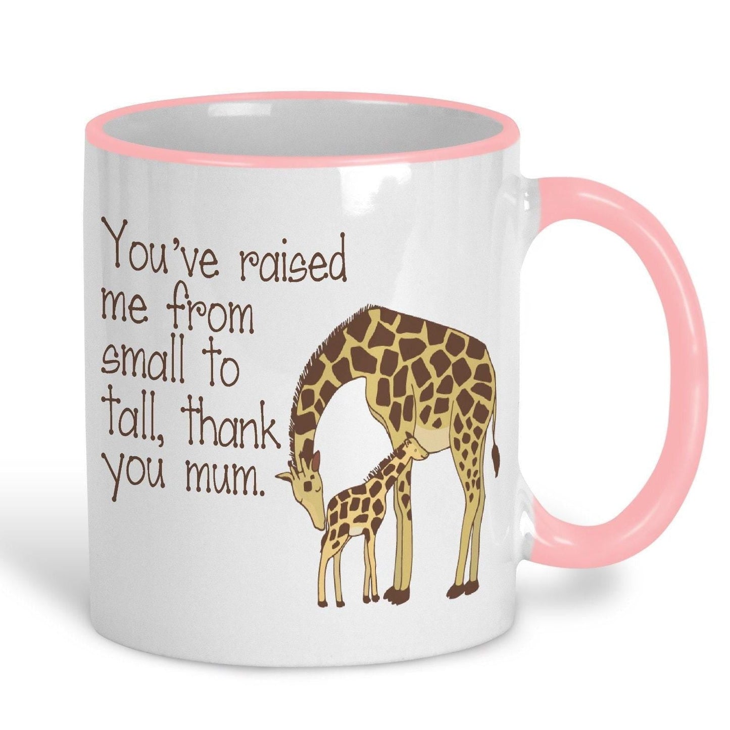 From Small to Tall Giraffe Mother's Day Mug