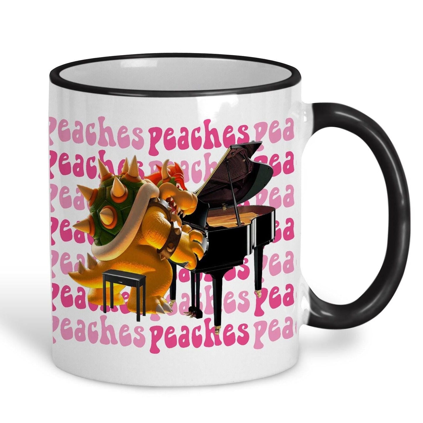 Bowser Peaches Song Mug Super Mario Bros Movie