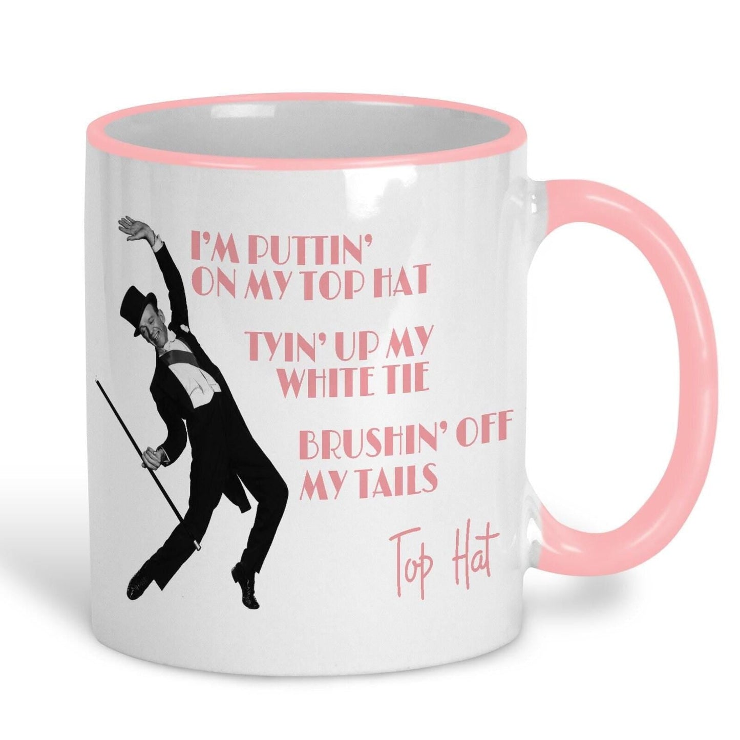 Top Hat Fred Astaire Musical Tap Dance Mug