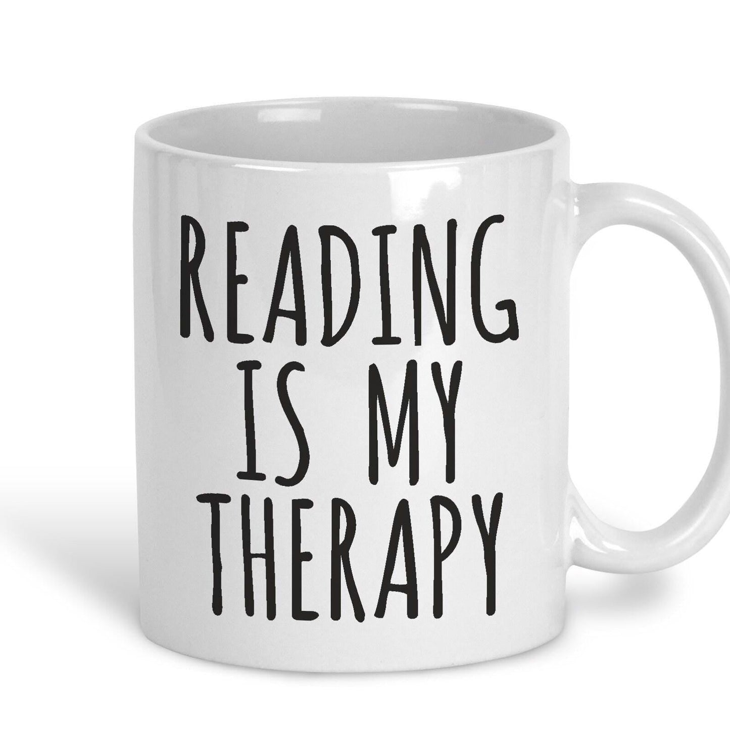 Reading Is My Therapy Mug