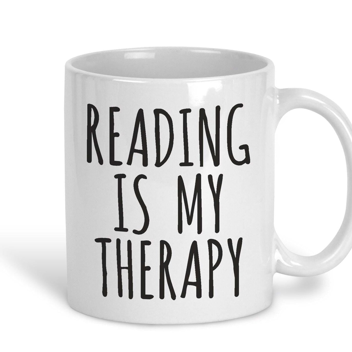 Reading Is My Therapy Mug
