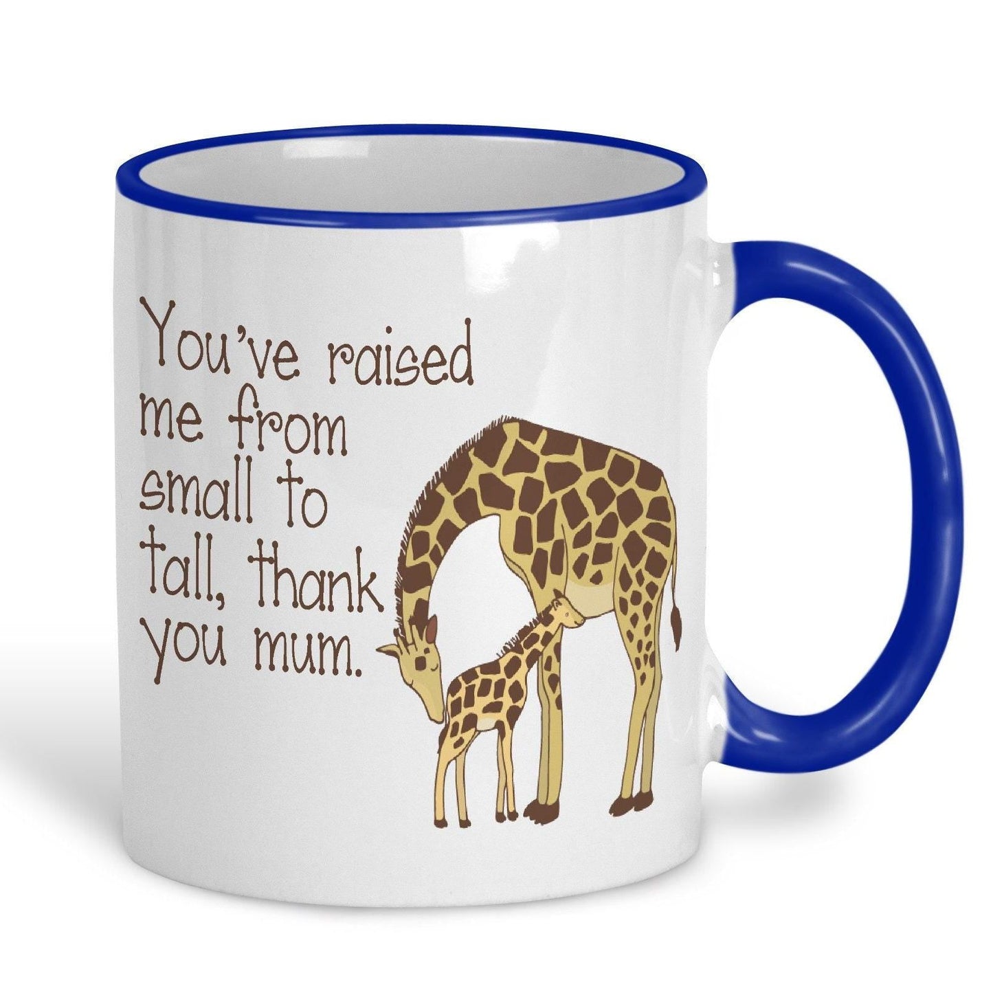 From Small to Tall Giraffe Mother's Day Mug