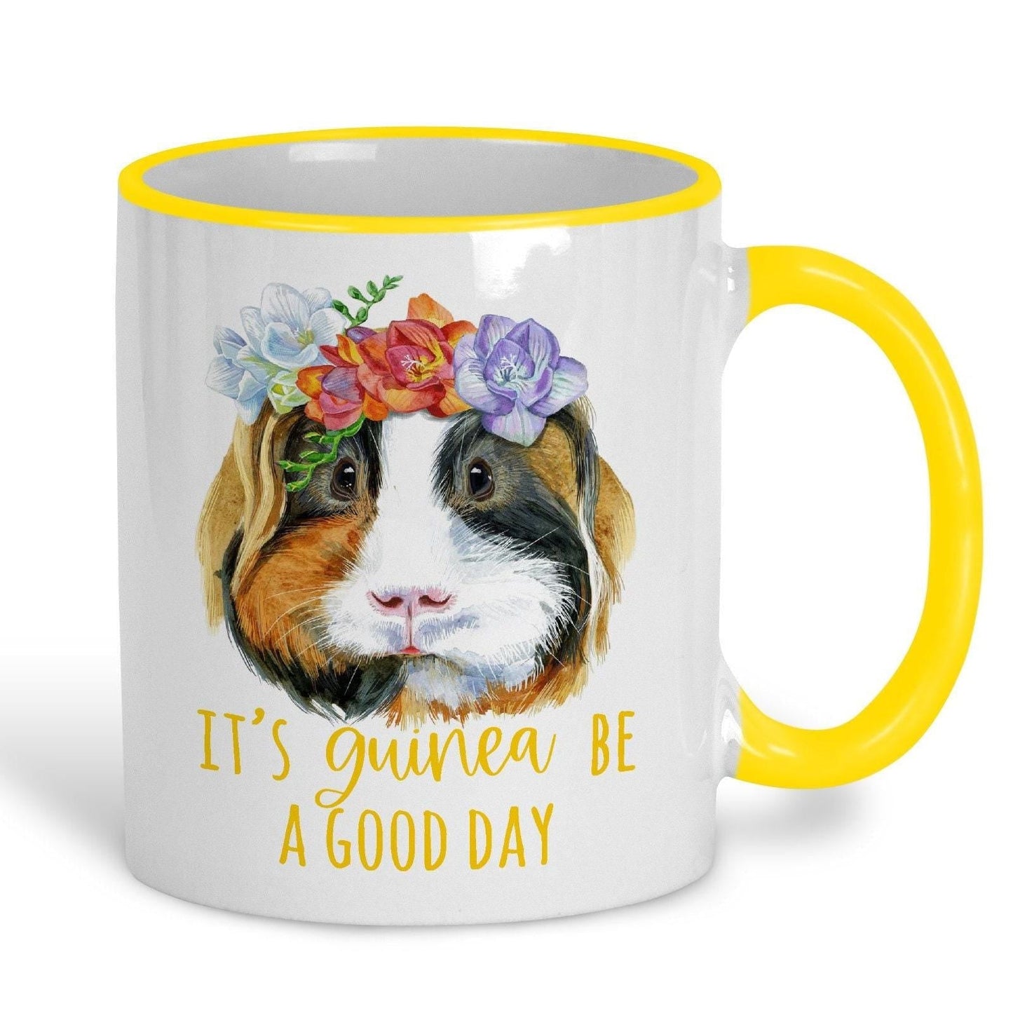 Guinea Be A Good Day Personalised Ceramic Mug