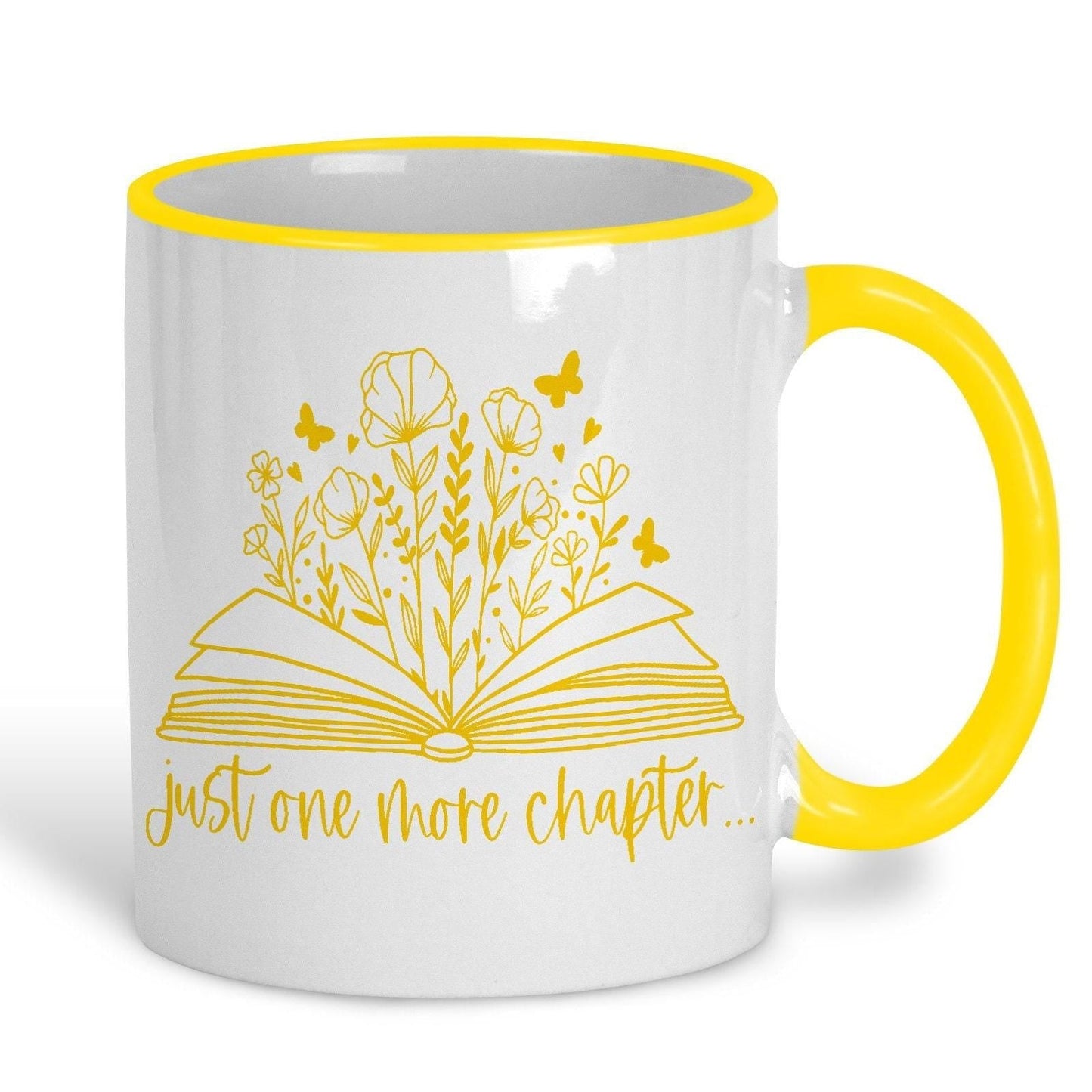 Just One More Chapter Personalised Reader's Ceramic Mug
