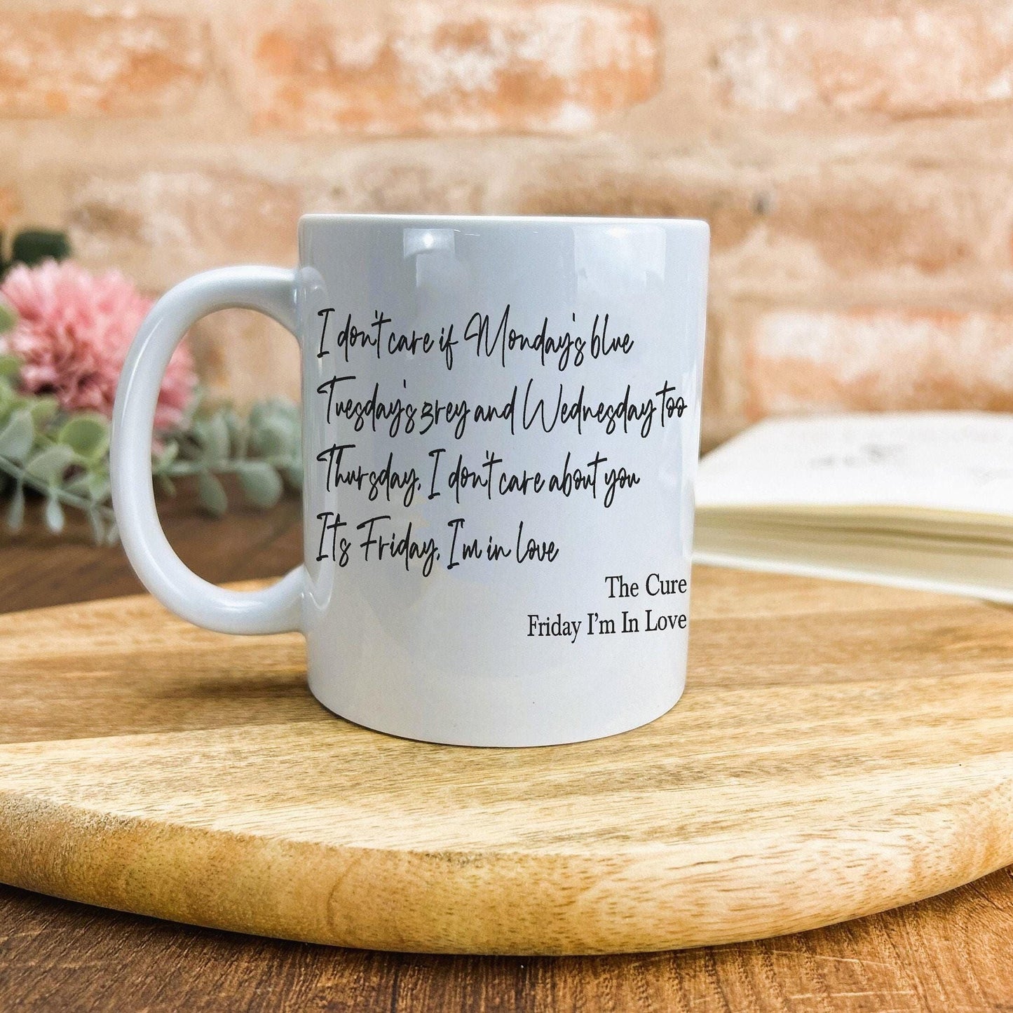 The Cure Friday I'm In Love Mug