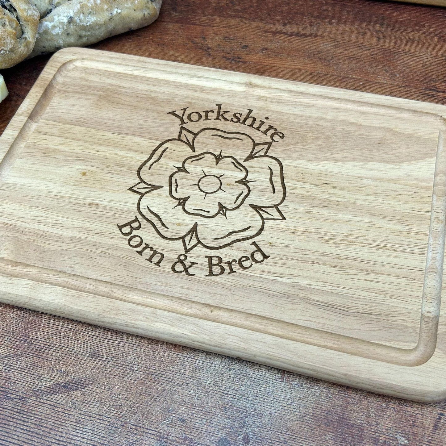 Yorkshire Born and Bred - Chopping Board