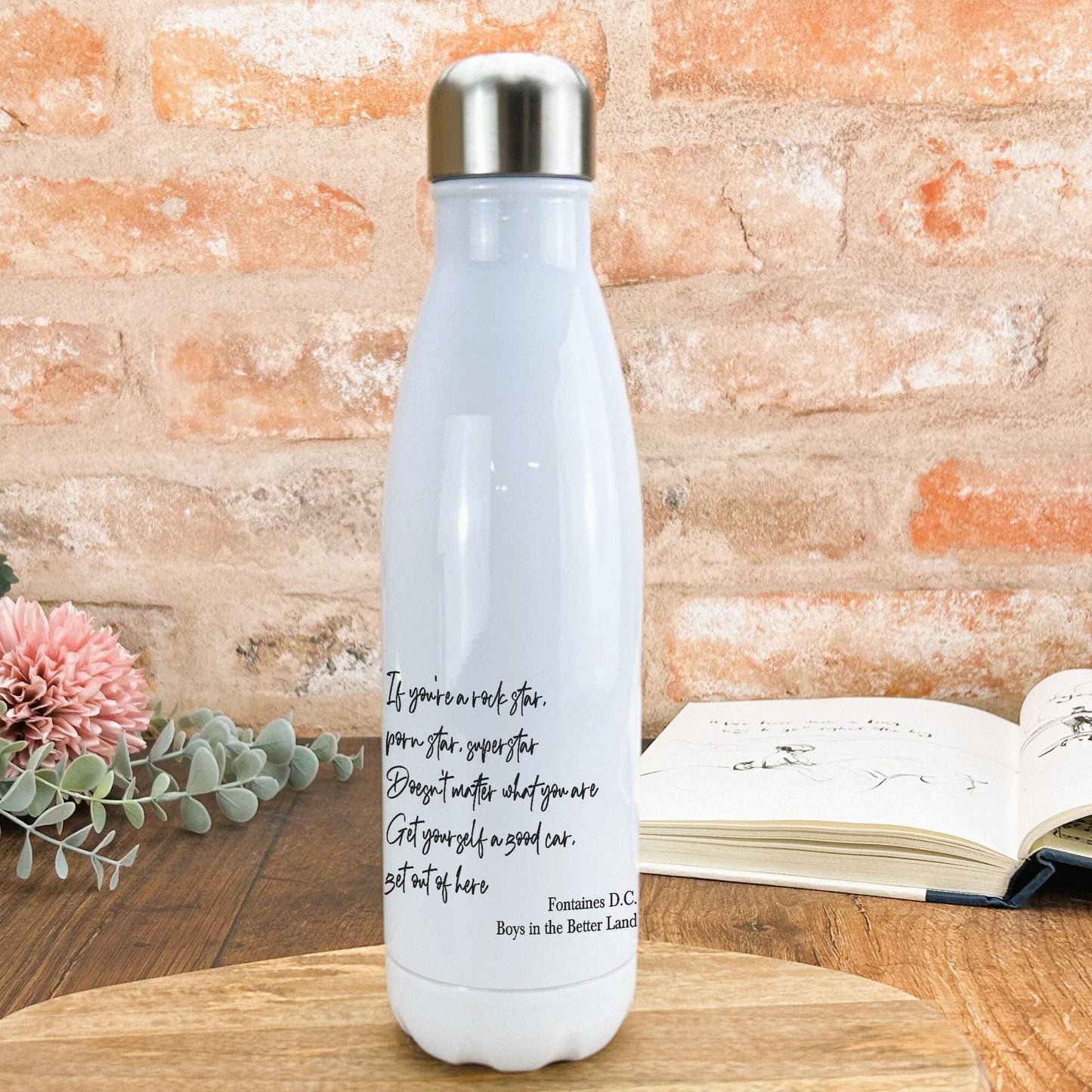 Fontaines D.C. Boys in the Better Land Water Bottle Personalised Gift