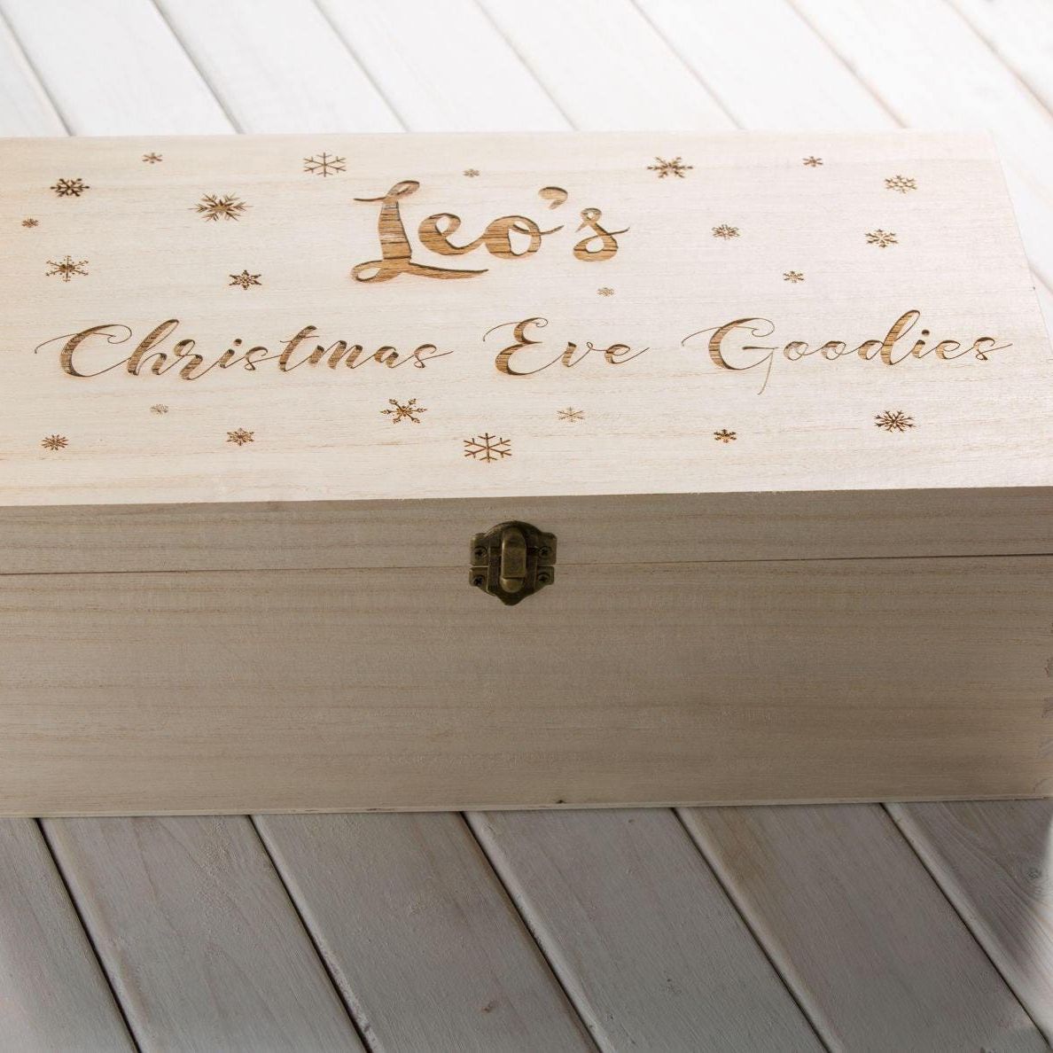 Snowflake Christmas Eve Box - Personalised XMAS Gift