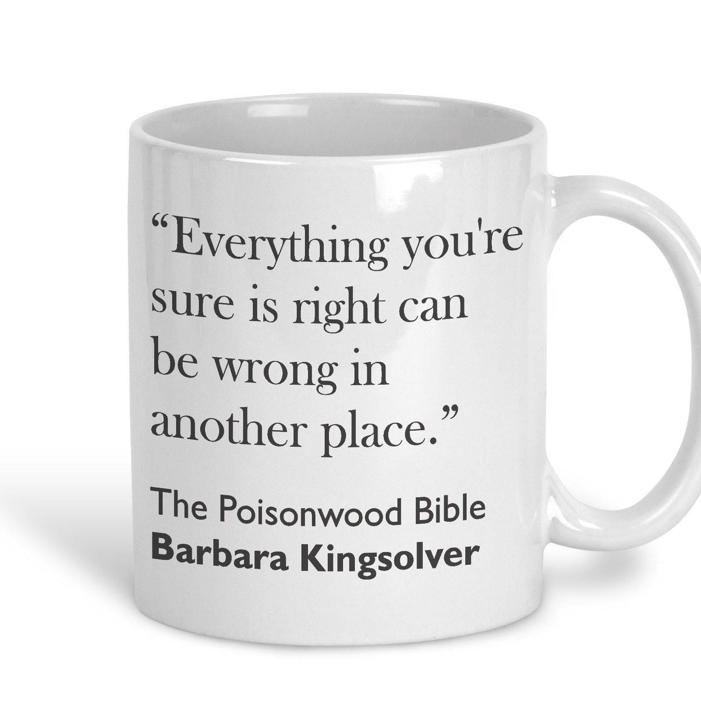 Barbara Kingslover The Poisonwood Bible Mug