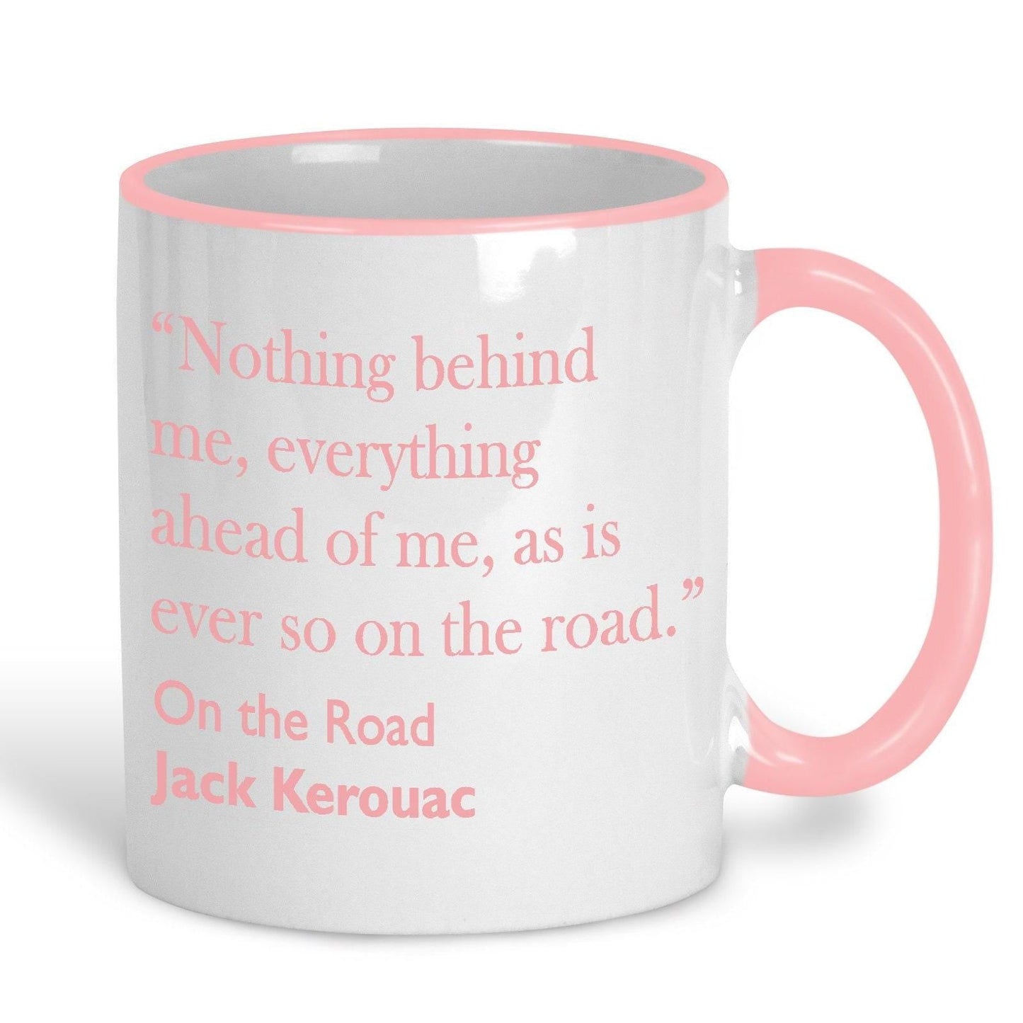 Jack Kerouac On the Road Literary Quote Mug