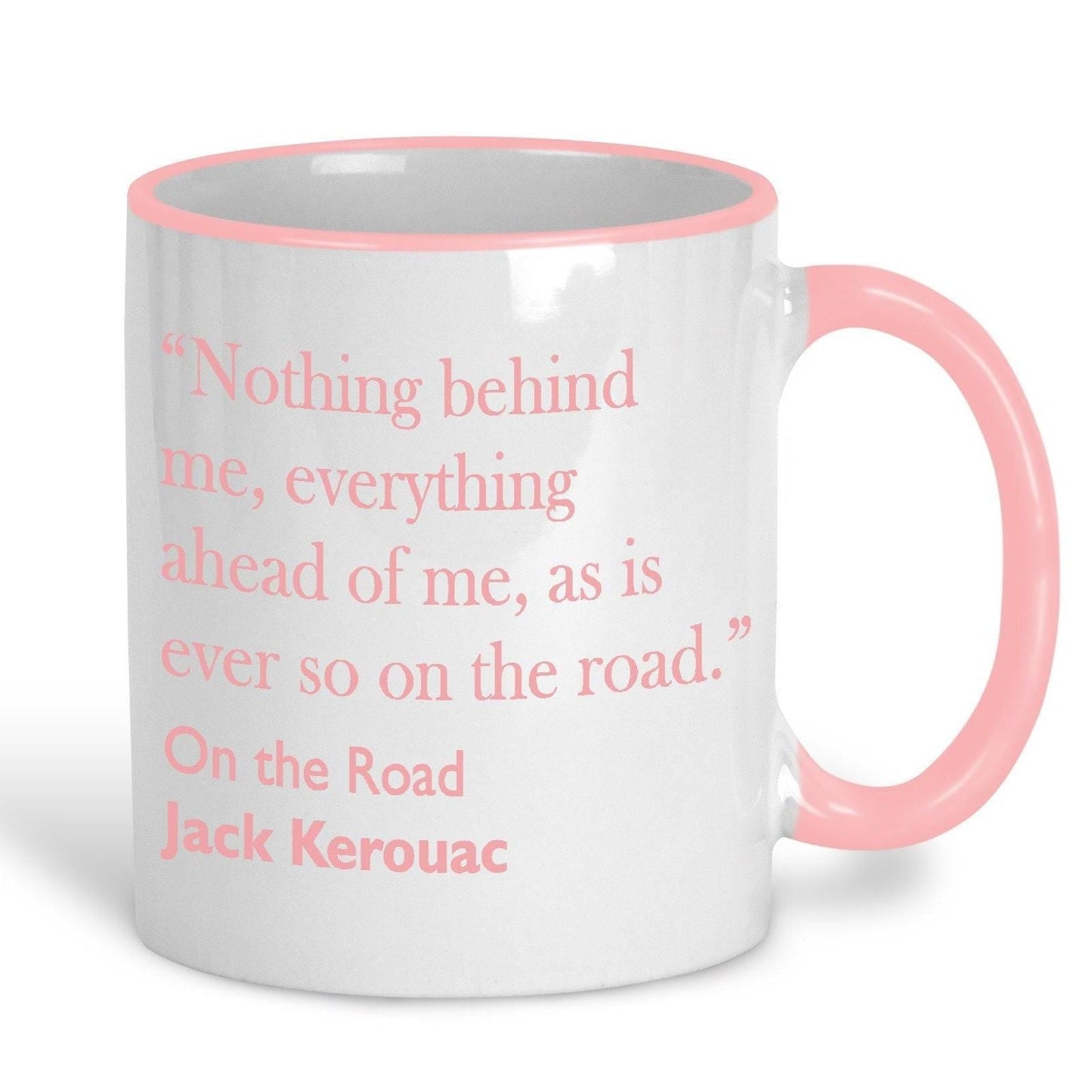 Jack Kerouac On the Road Literary Quote Mug
