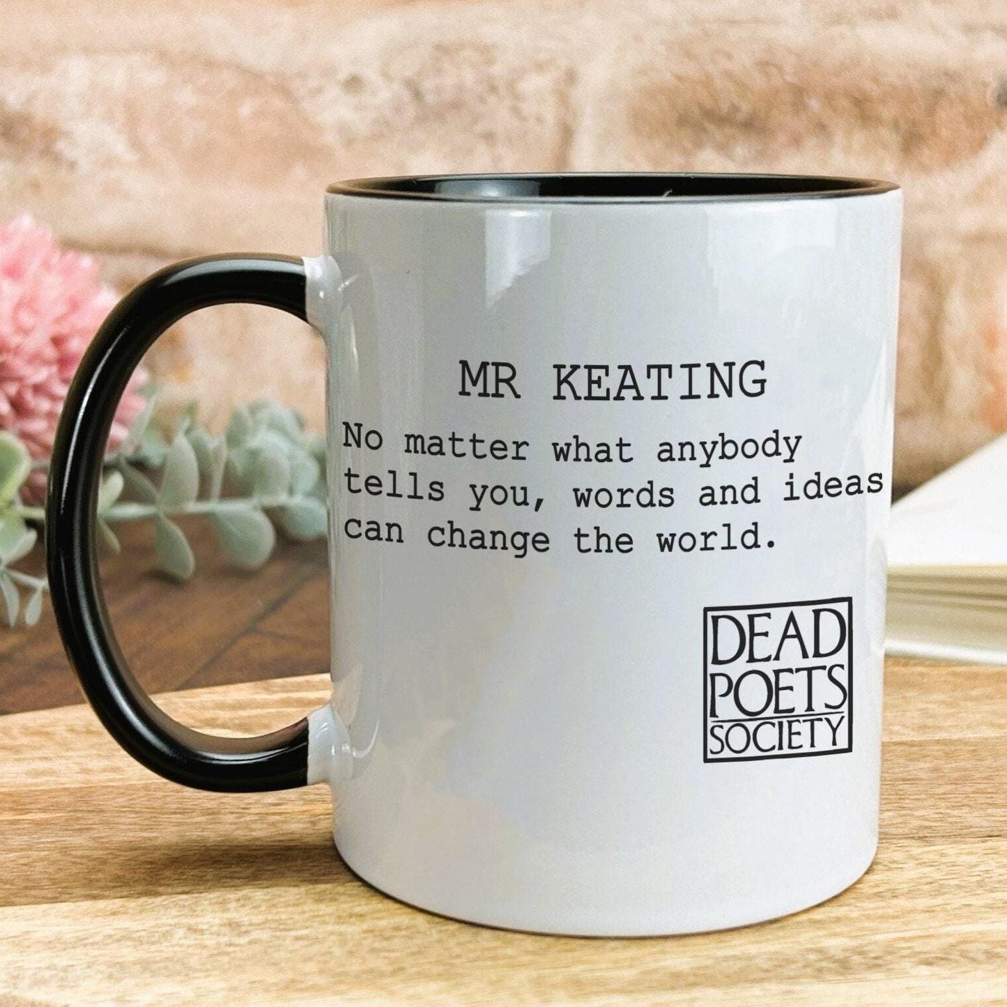 Dead Poets Society "Change the World" Mug